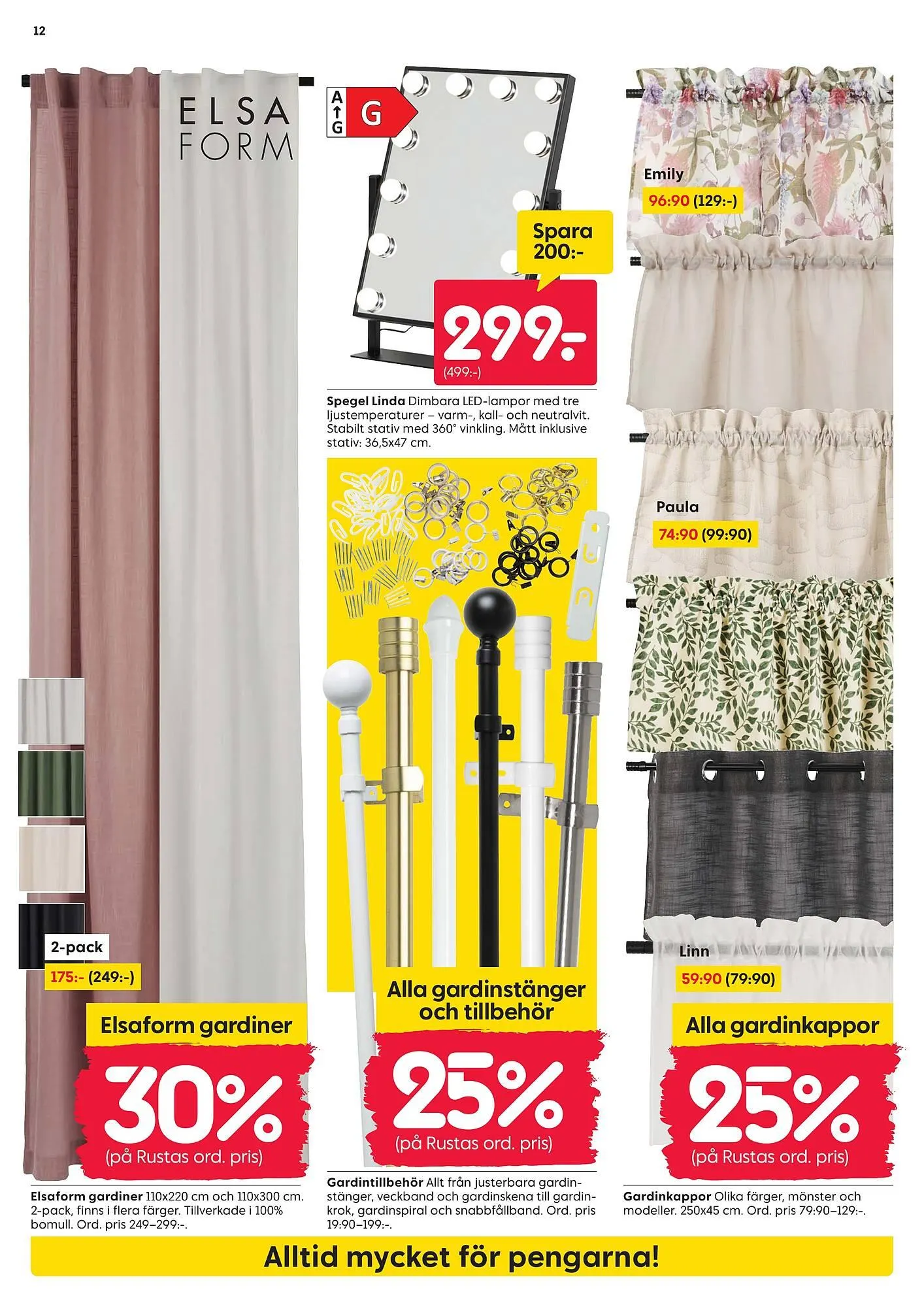 Rusta reklamblad från 4 augusti till 10 augusti 2025 - Reklamblad sidor 12