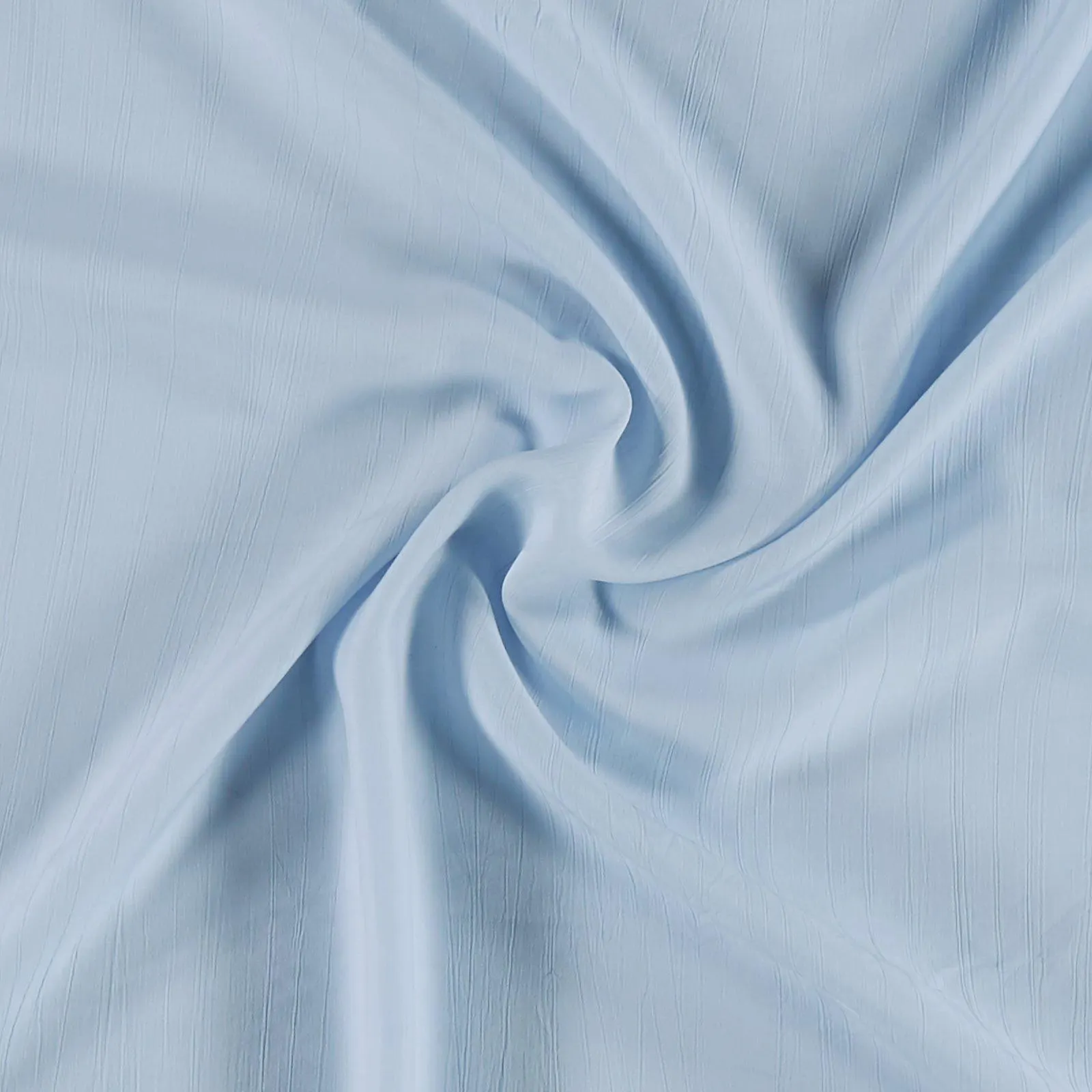 Crepe viscose matt pastellblå