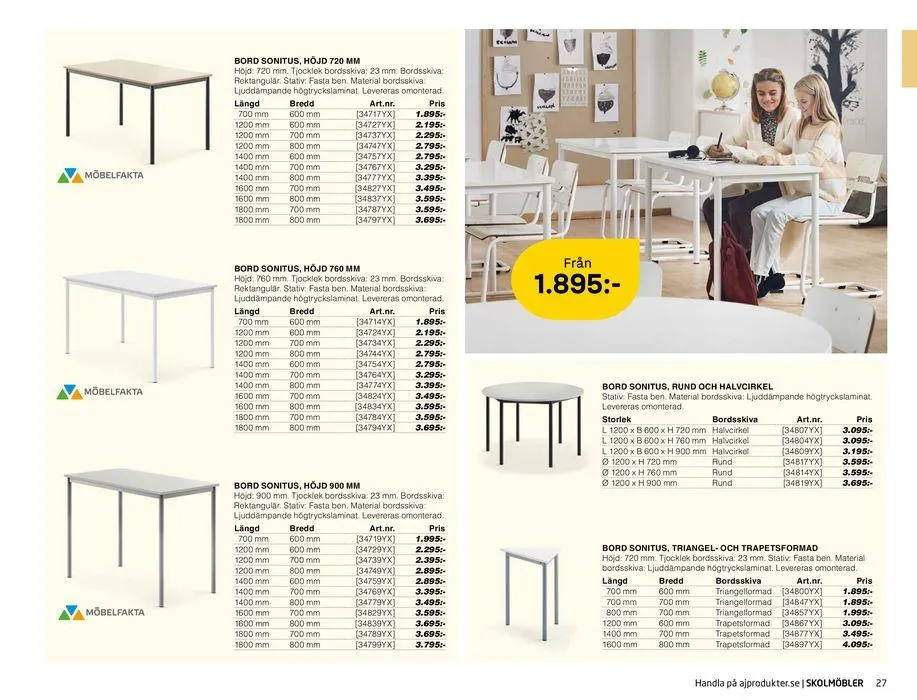 AJ Produkter! från 28 maj till 31 december 2024 - Reklamblad sidor 27
