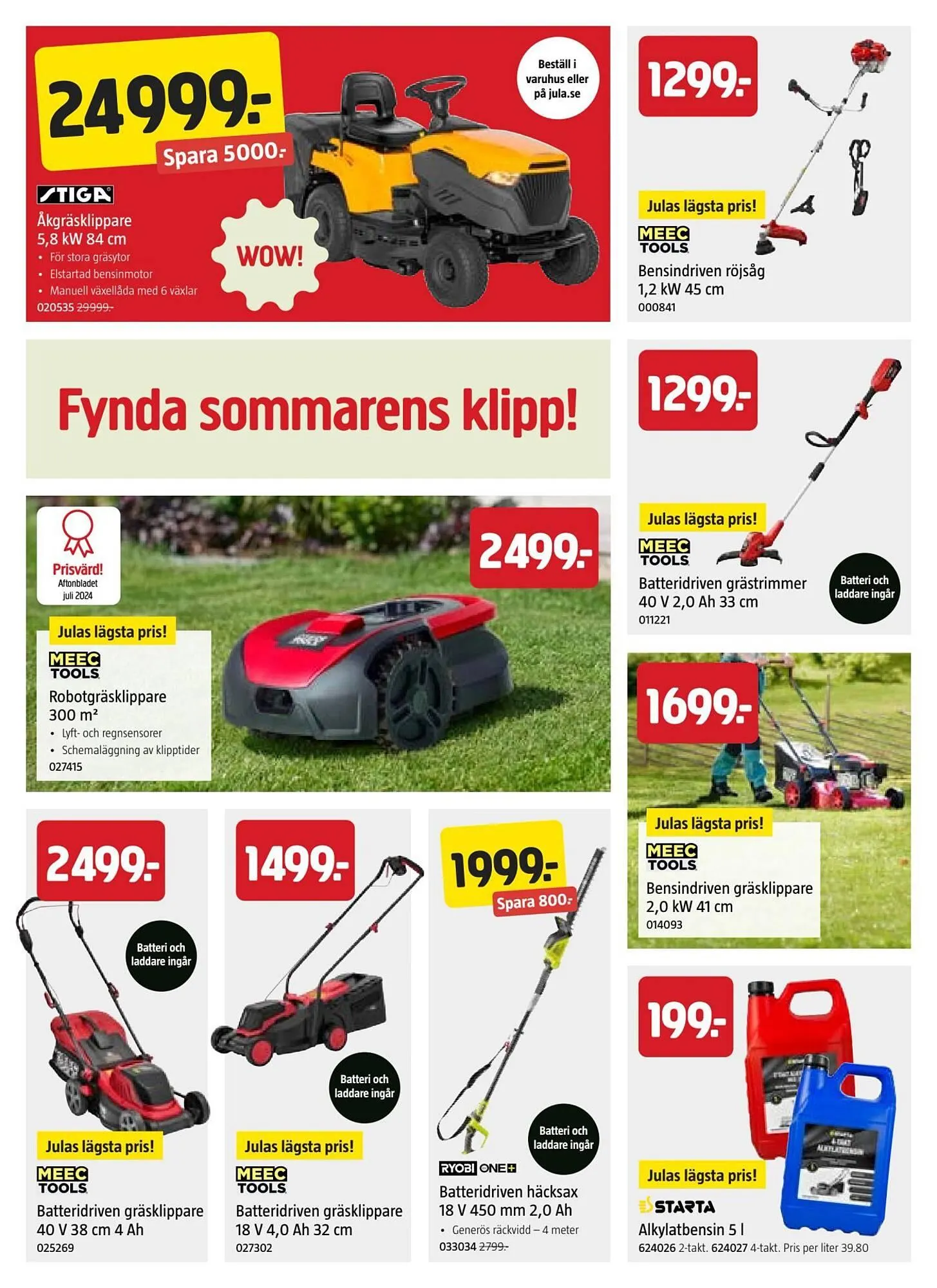 Jula reklamblad från 7 maj till 21 maj 2026 - Reklamblad sidor 2