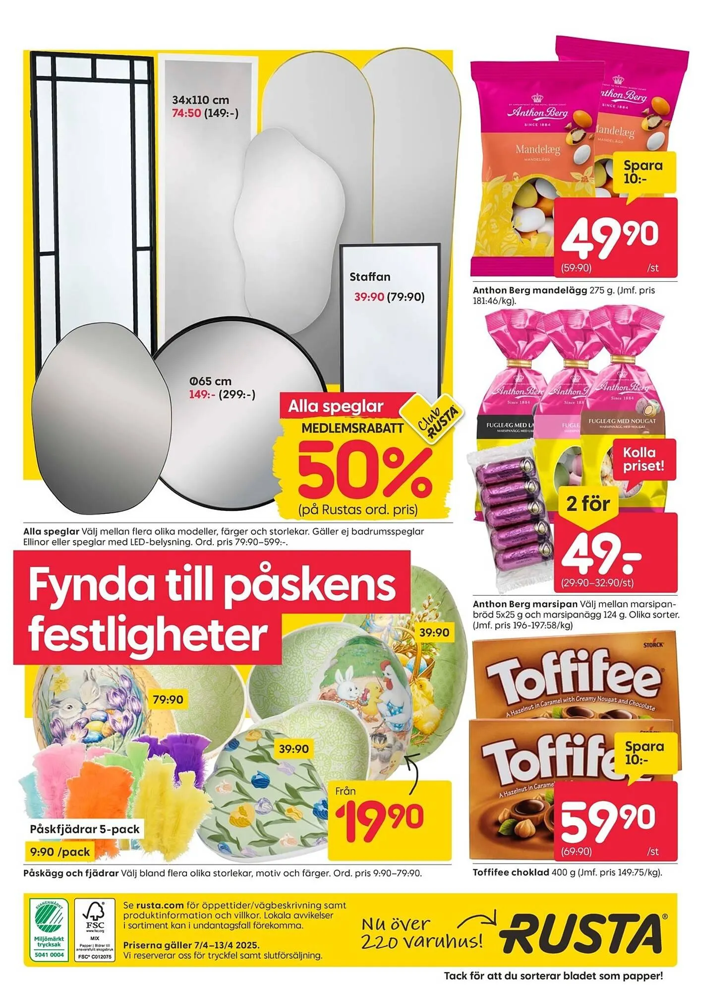 Rusta reklamblad från 7 april till 14 april 2025 - Reklamblad sidor 16