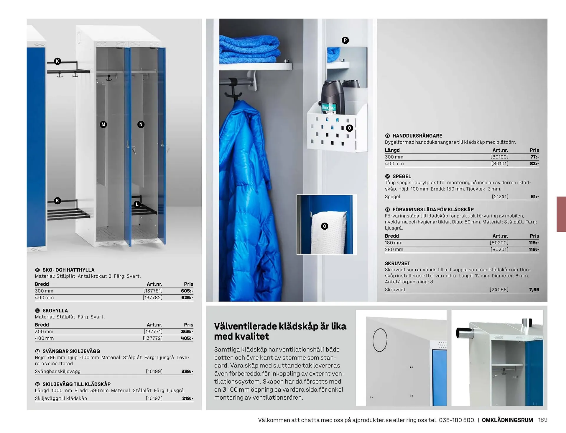 AJ Produkter reklamblad från 1 januari till 31 december 2025 - Reklamblad sidor 189