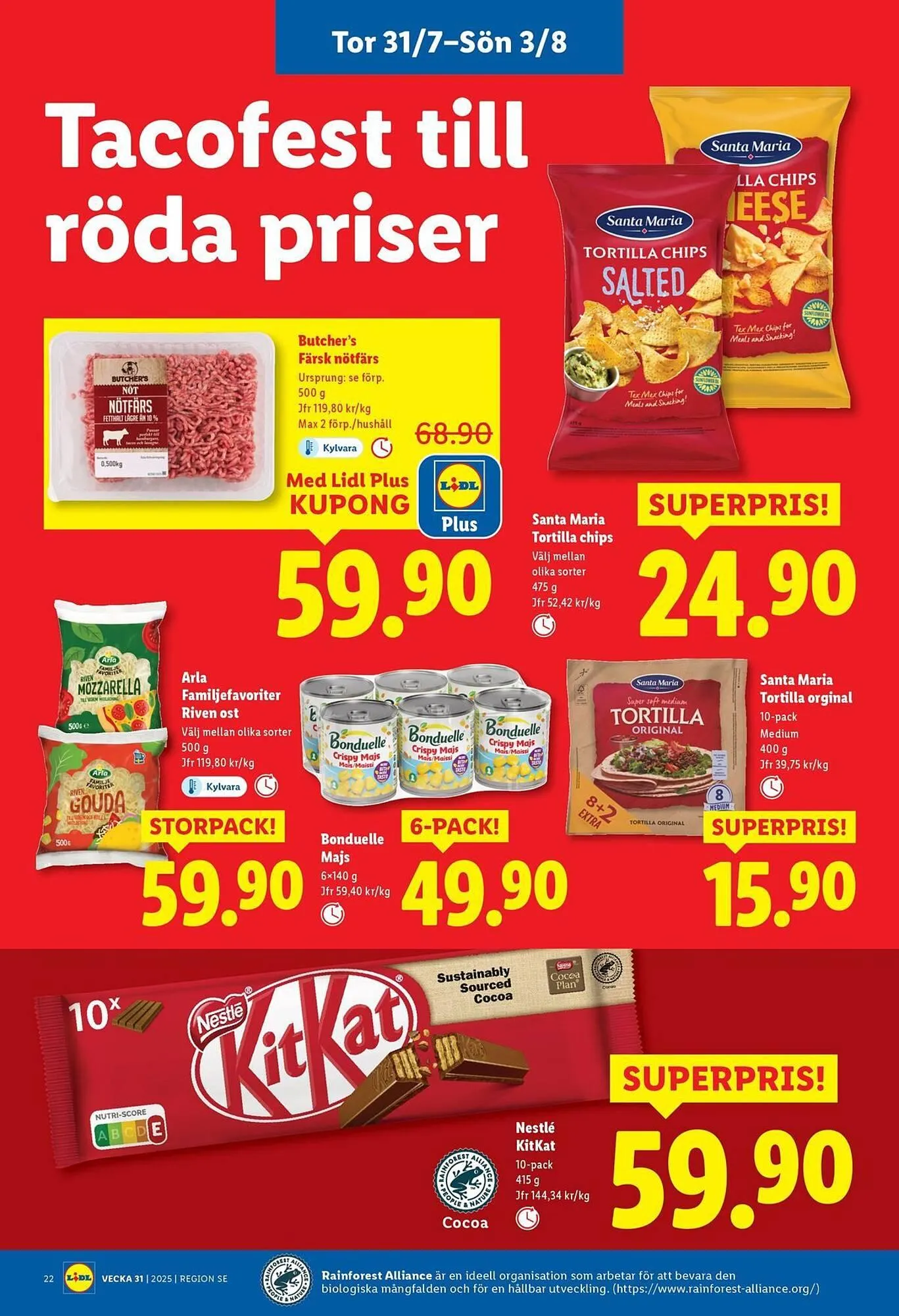 Lidl reklamblad från 28 juli till 3 augusti 2025 - Reklamblad sidor 25
