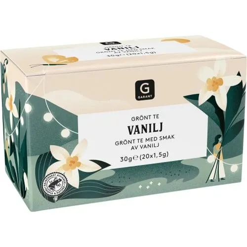 Vanilj Grönt Te