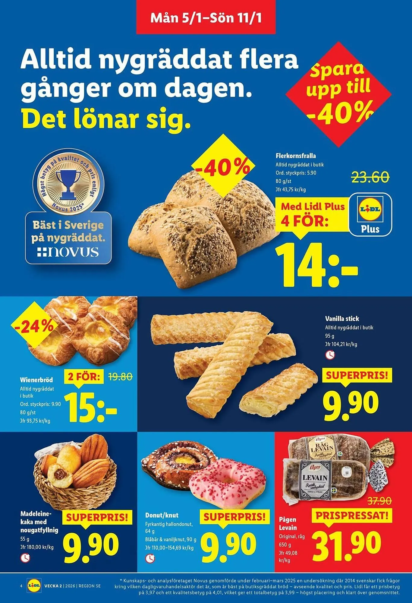 Lidl reklamblad från 5 januari till 11 januari 2026 - Reklamblad sidor 4