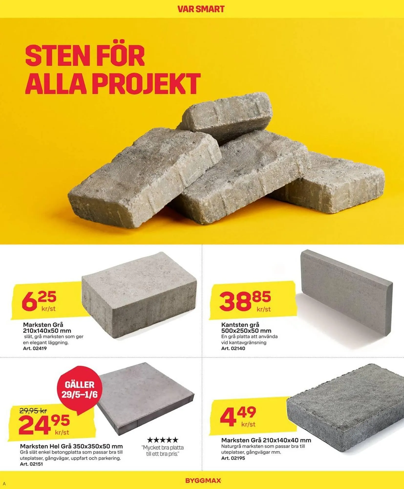 Byggmax reklamblad från 23 maj till 8 juni 2025 - Reklamblad sidor 4