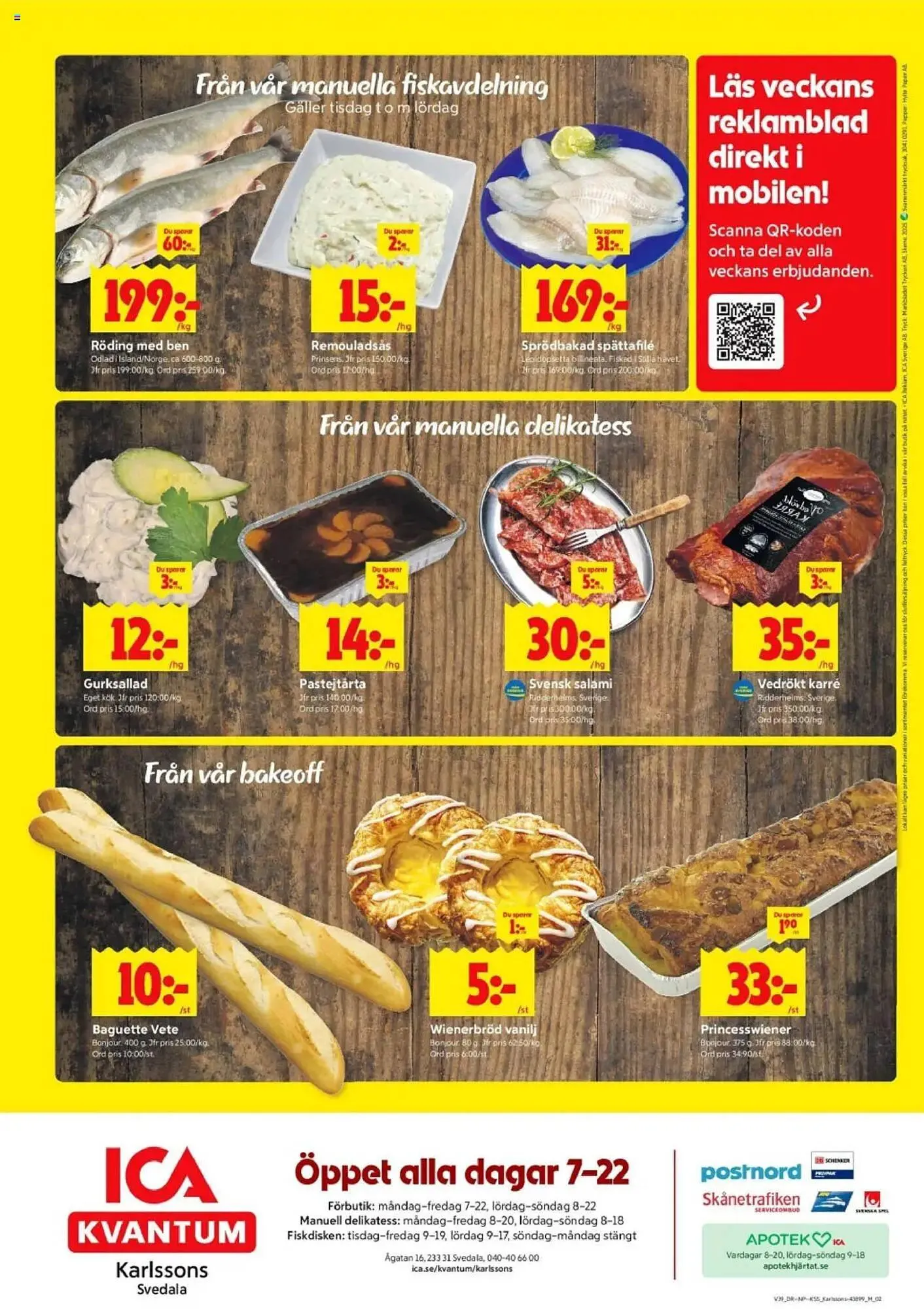 ICA Kvantum reklamblad från 22 september till 28 september 2025 - Reklamblad sidor 12