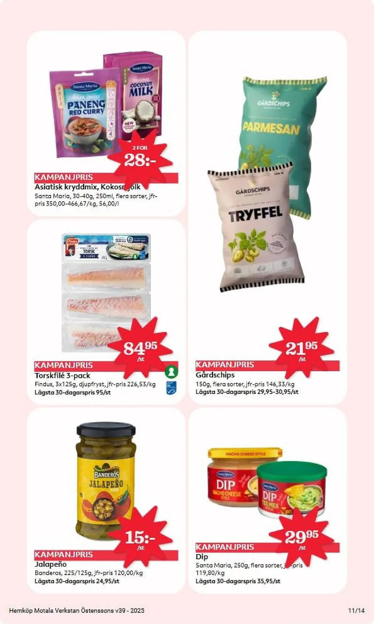 Hemköp reklamblad från 22 september till 28 september 2025 - Reklamblad sidor 11
