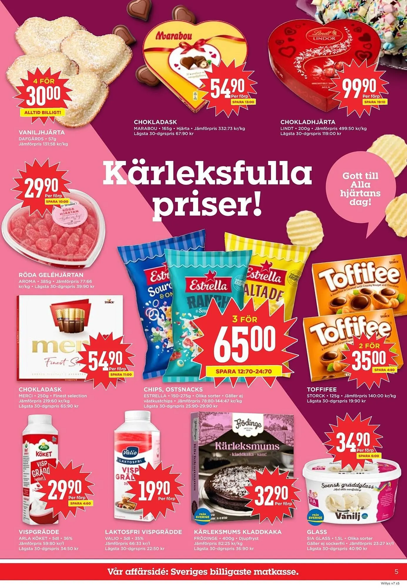 Willys reklamblad från 9 februari till 15 februari 2026 - Reklamblad sidor 5
