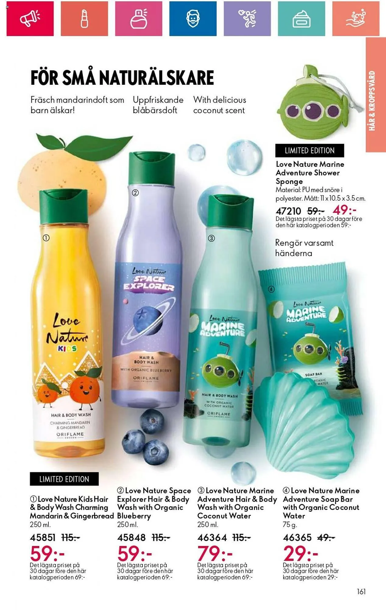 Oriflame reklamblad från 12 september till 2 oktober 2024 - Reklamblad sidor 161