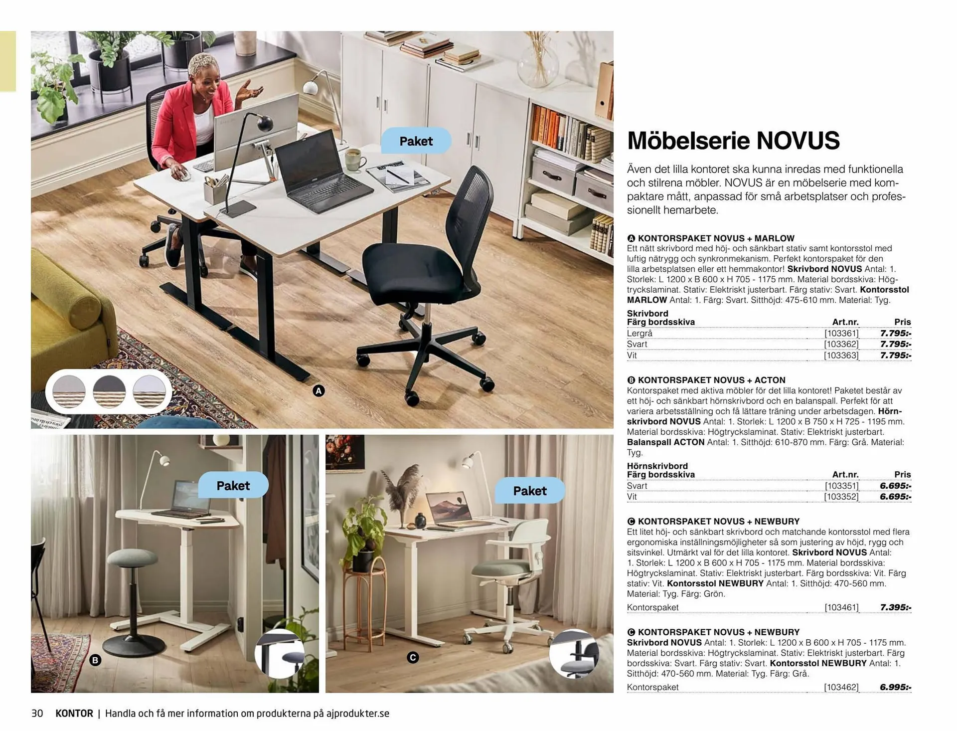 AJ Produkter reklamblad från 8 oktober till 4 december 2023 - Reklamblad sidor 30