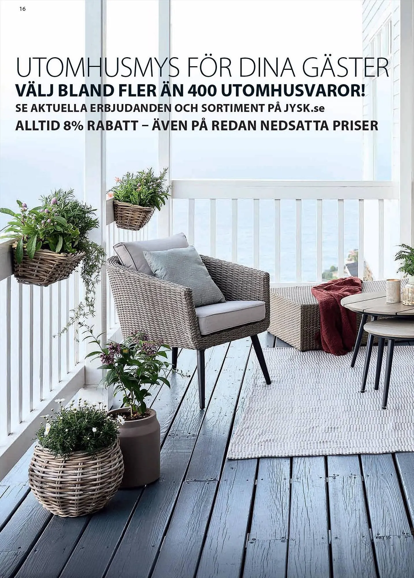 JYSK reklamblad från 7 mars till 31 december 2023 - Reklamblad sidor 16