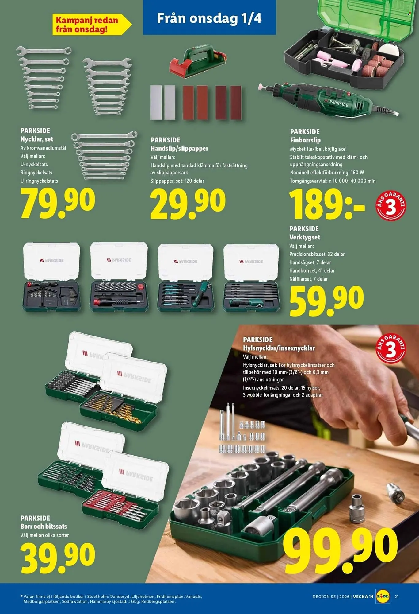 Lidl reklamblad från 30 mars till 5 april 2026 - Reklamblad sidor 25