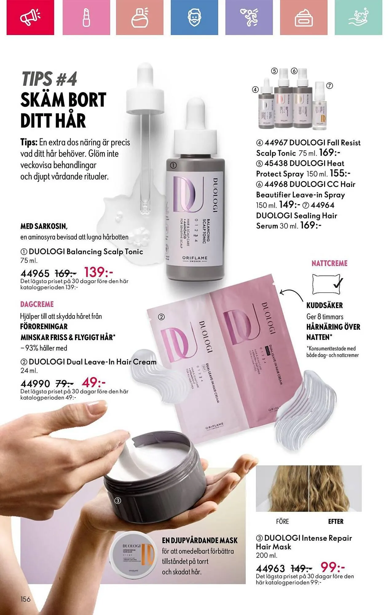 Oriflame reklamblad från 10 mars till 29 mars 2025 - Reklamblad sidor 156