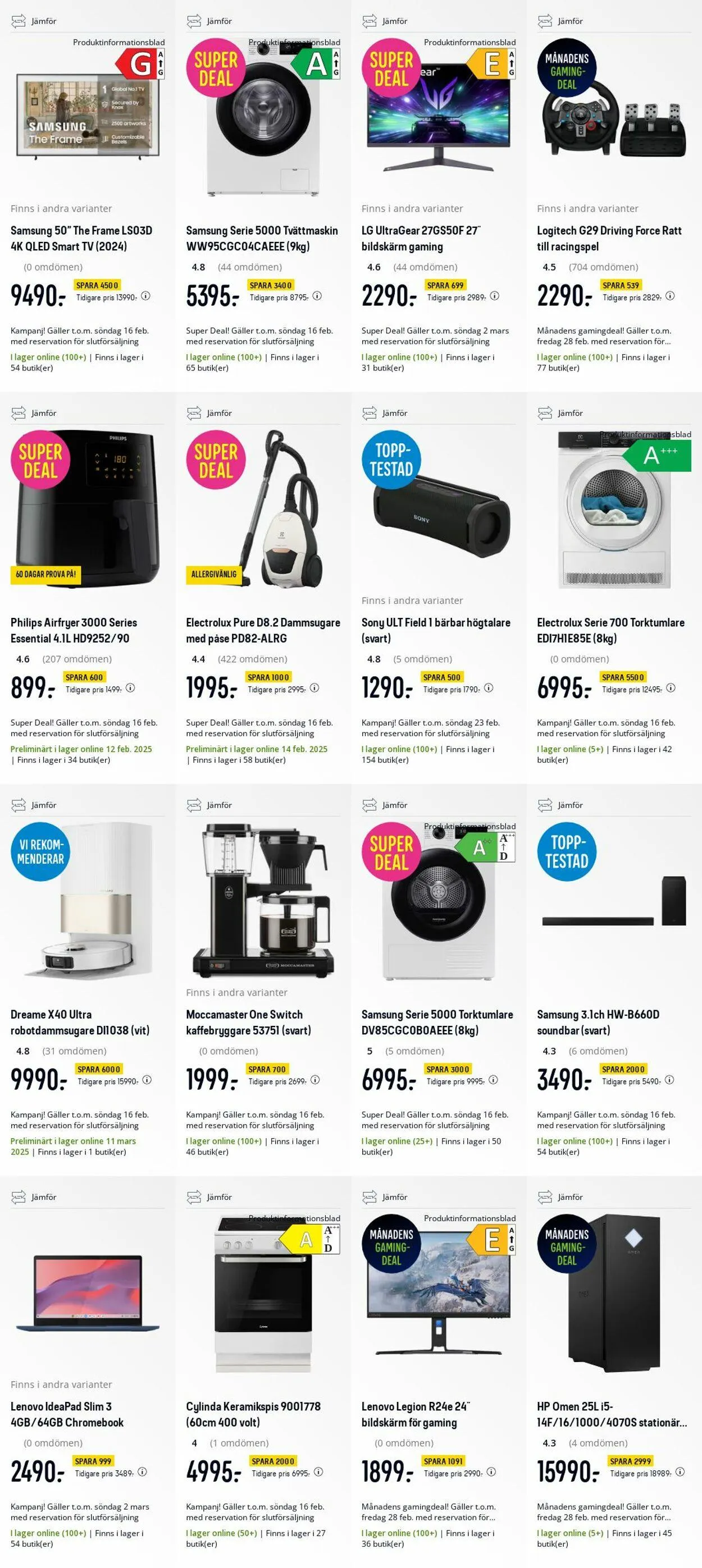 Elgiganten från 10 februari till 16 februari 2025 - Reklamblad sidor 3
