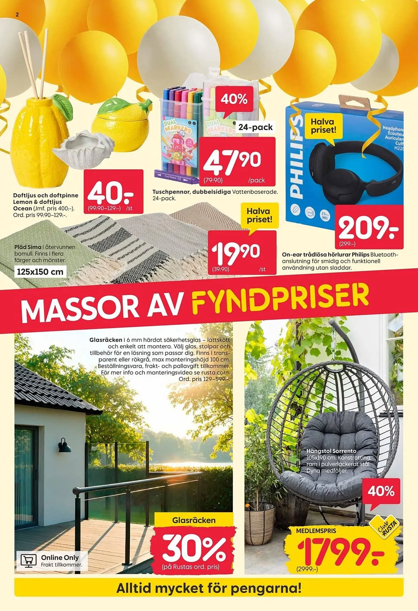 Rusta reklamblad från 20 april till 26 april 2026 - Reklamblad sidor 2