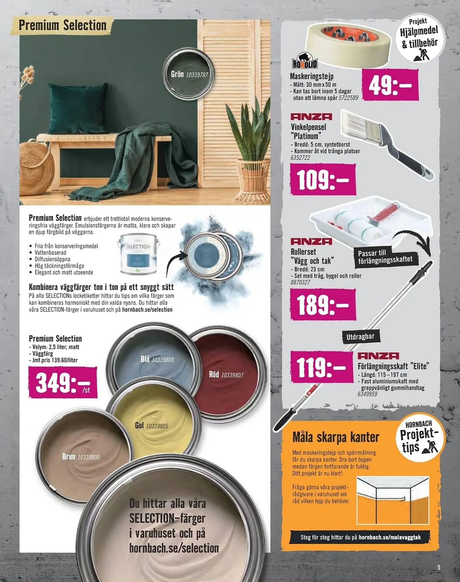Hornbach reklamblad från 28 oktober till 23 november 2024 - Reklamblad sidor 5