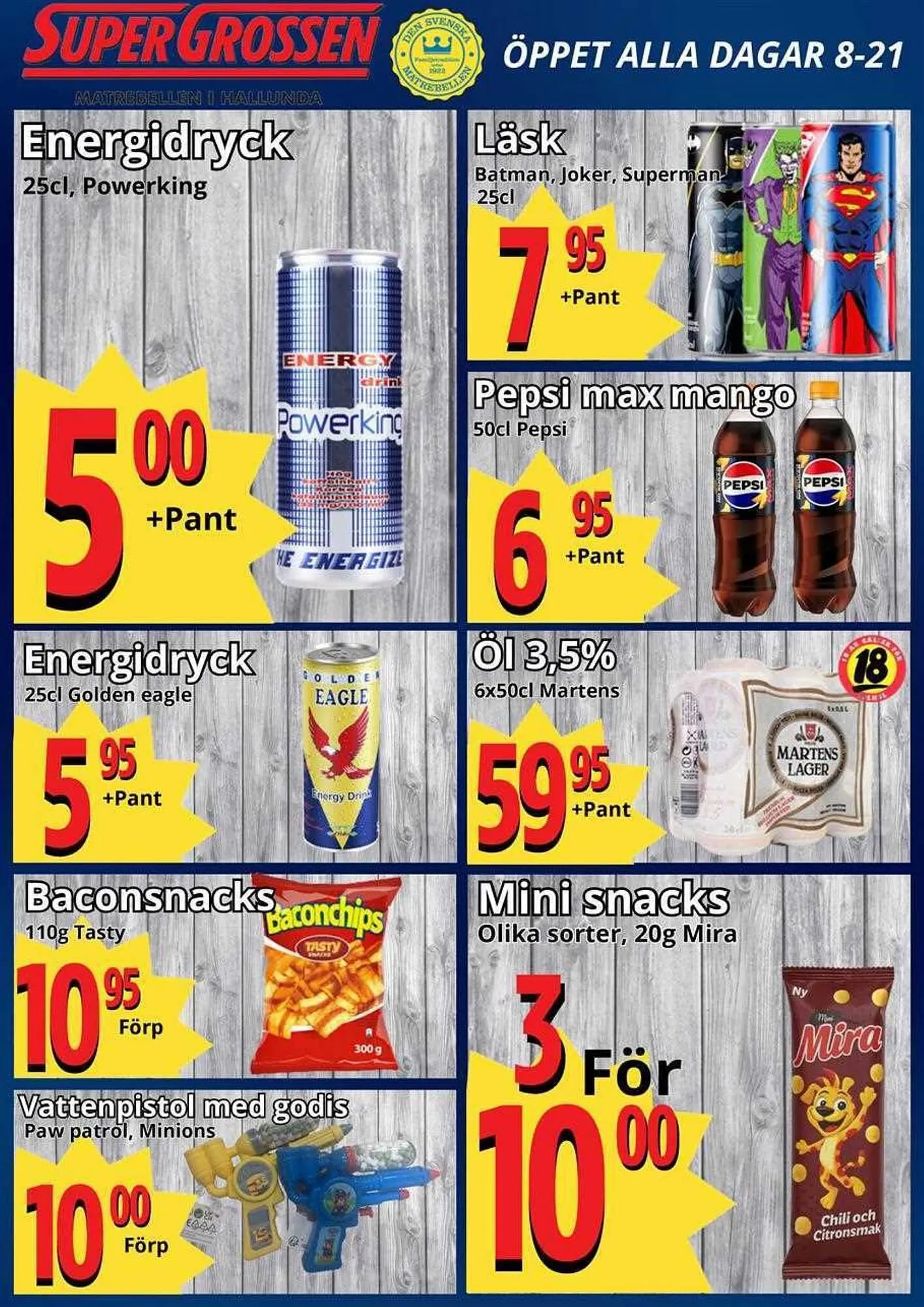 Supergrossen reklamblad från 29 september till 5 oktober 2025 - Reklamblad sidor 11