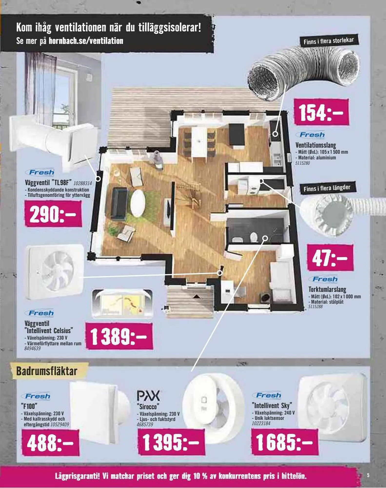 Hornbach reklamblad från 28 september till 25 oktober 2023 - Reklamblad sidor 5