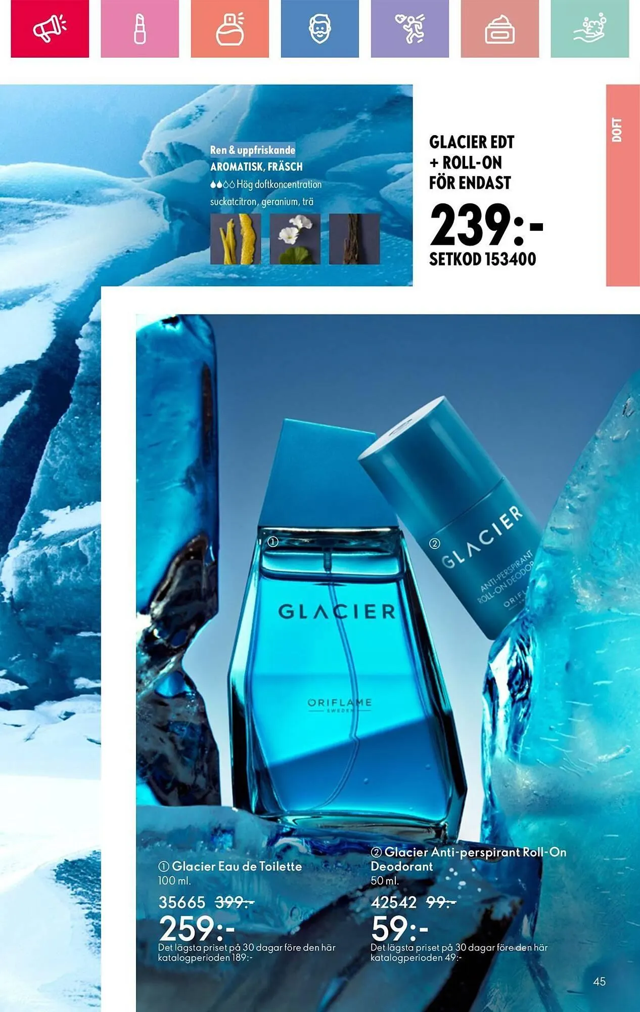 Oriflame reklamblad från 24 augusti till 13 september 2025 - Reklamblad sidor 45