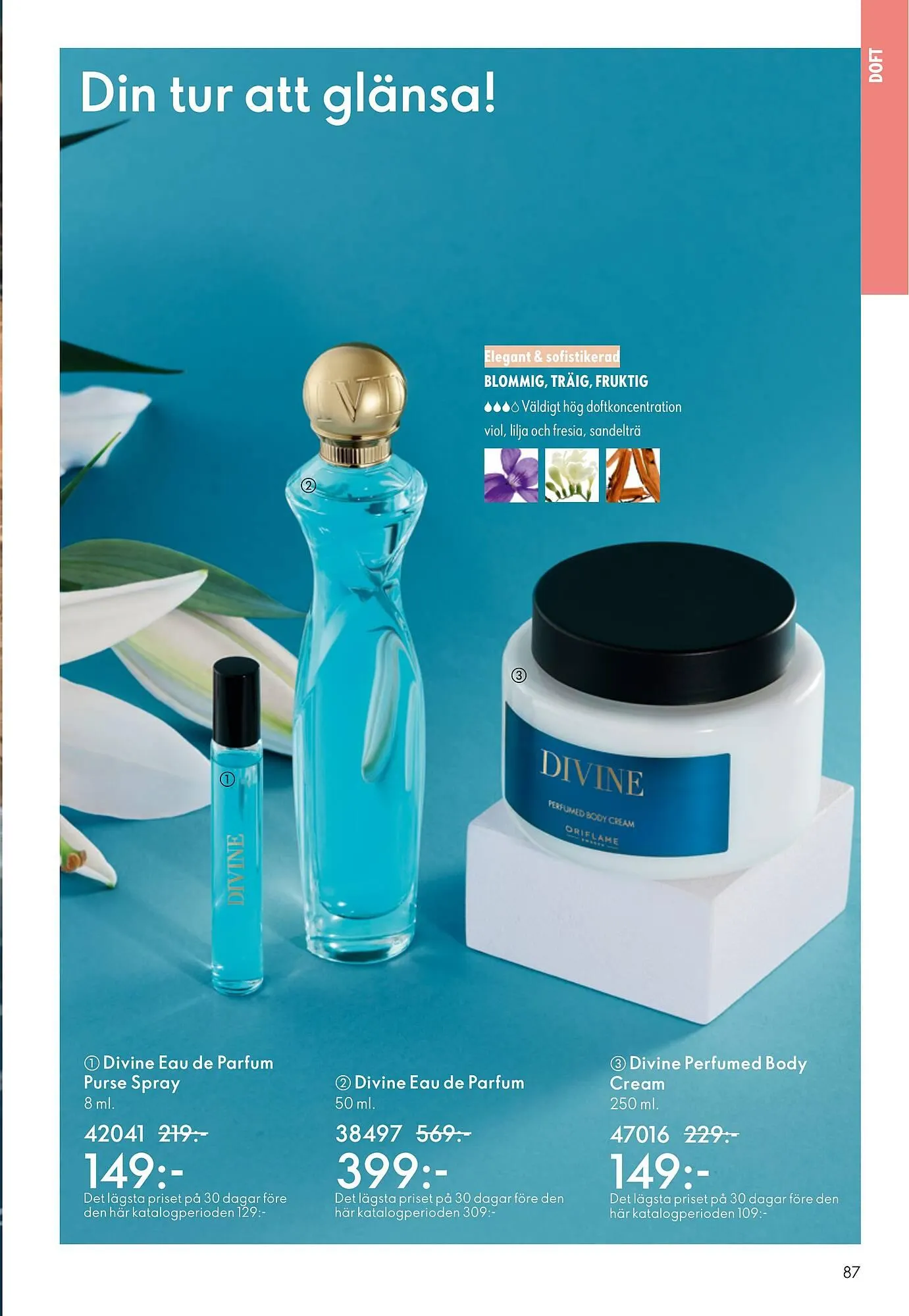 Oriflame reklamblad från 14 september till 7 oktober 2025 - Reklamblad sidor 87