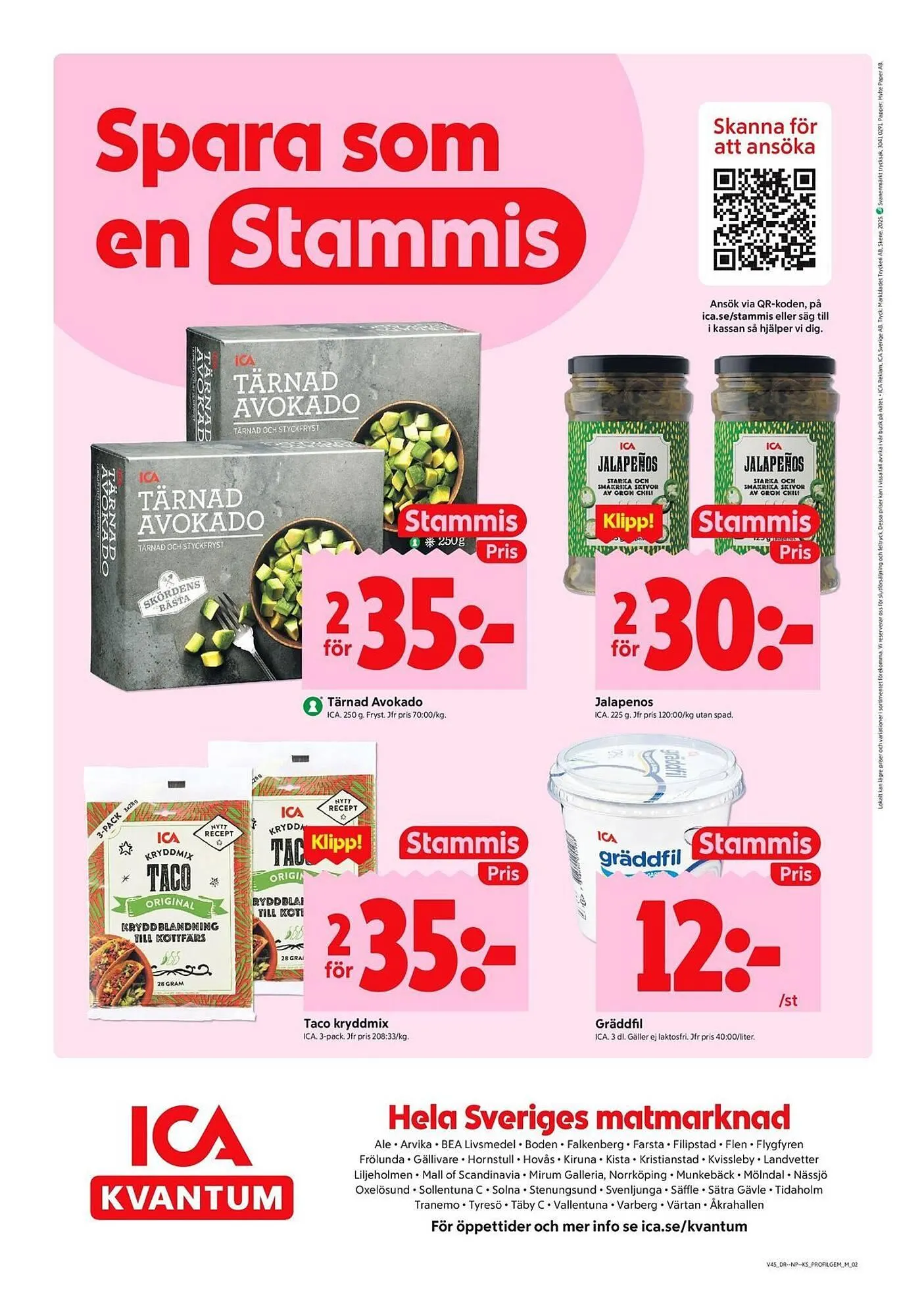 ICA Kvantum reklamblad från 3 november till 9 november 2025 - Reklamblad sidor 10