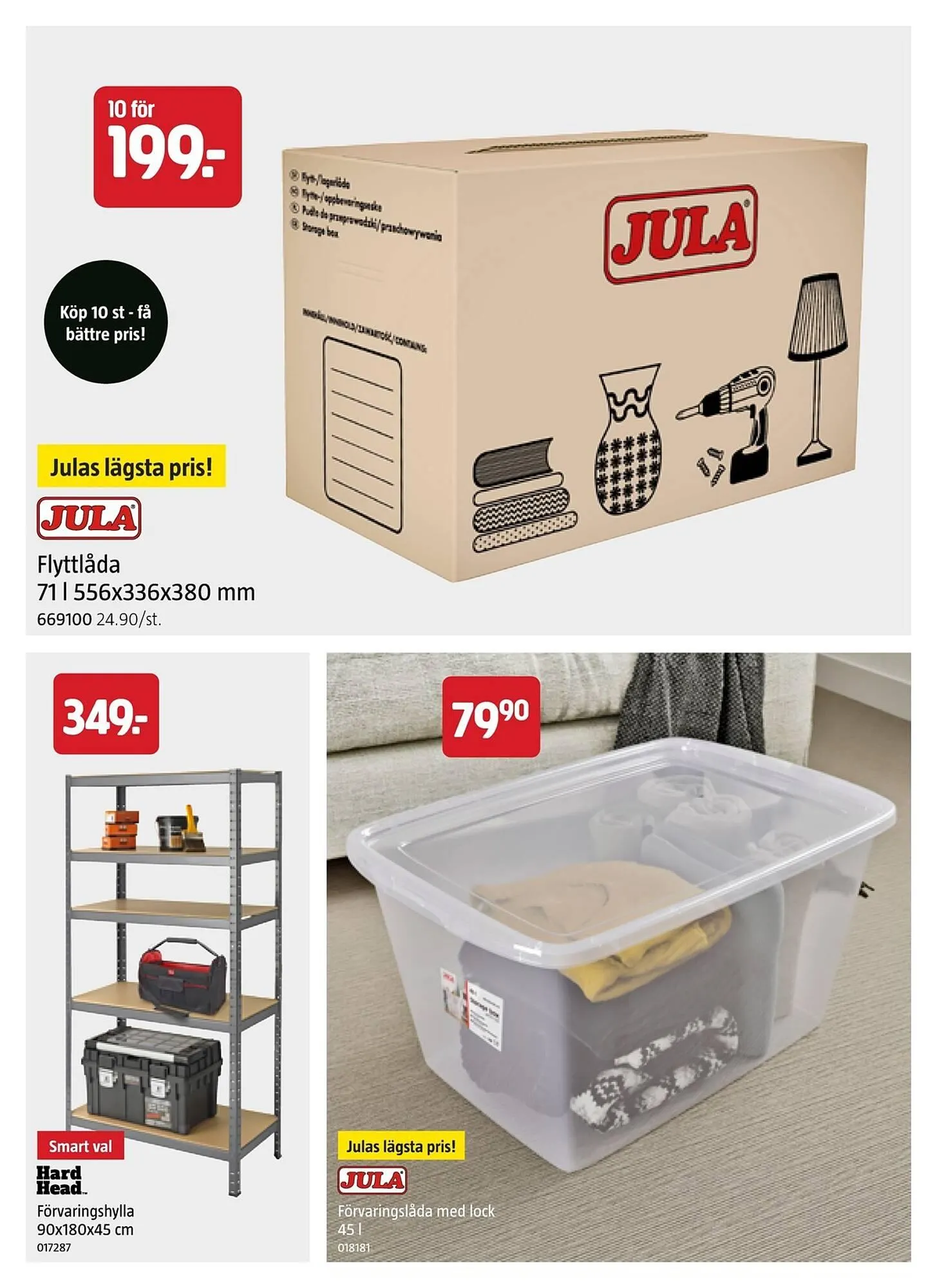 Jula reklamblad från 2 oktober till 15 oktober 2025 - Reklamblad sidor 9