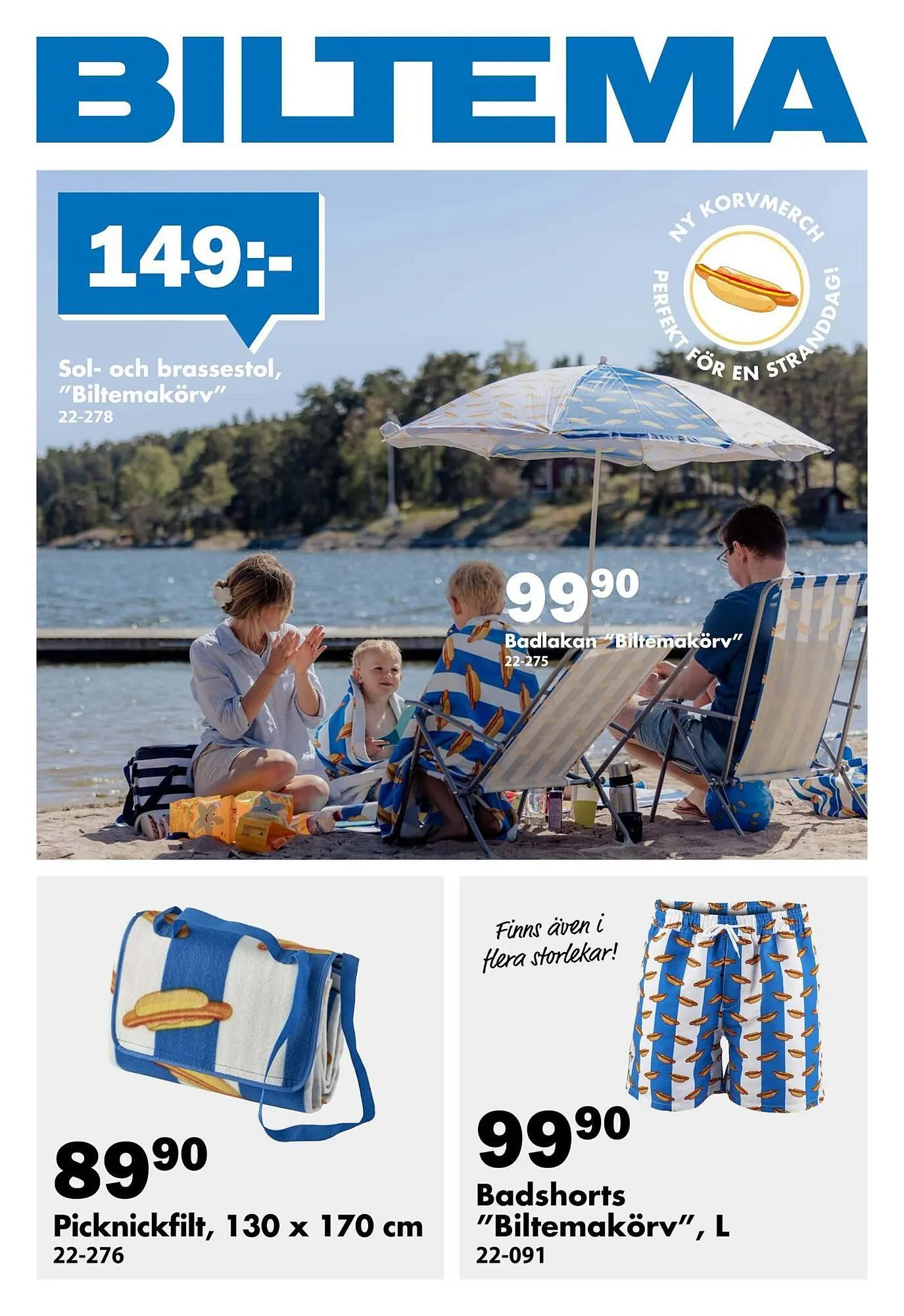Biltema reklamblad från 27 juni till 24 juli 2025 - Reklamblad sidor 1