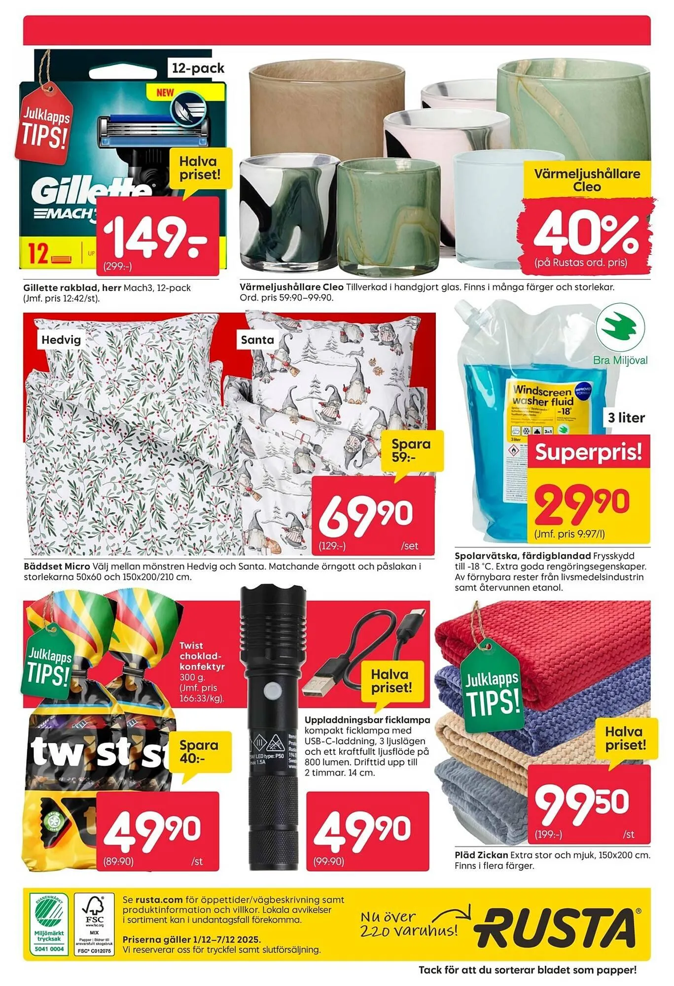 Rusta reklamblad från 1 december till 7 december 2025 - Reklamblad sidor 20