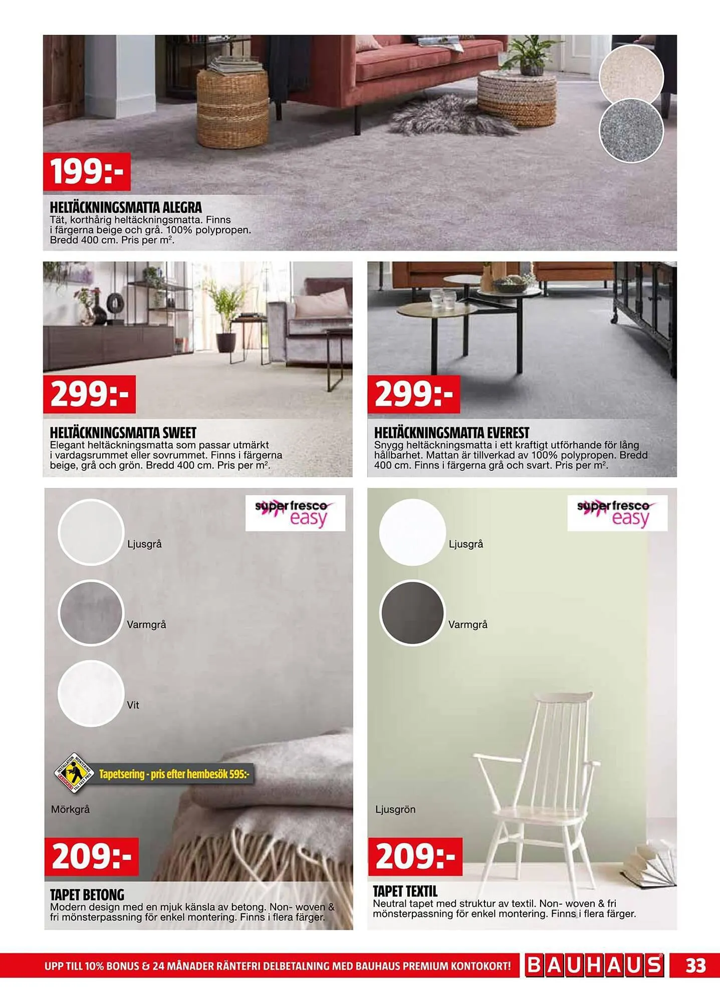 Bauhaus reklamblad från 1 oktober till 15 oktober 2023 - Reklamblad sidor 33