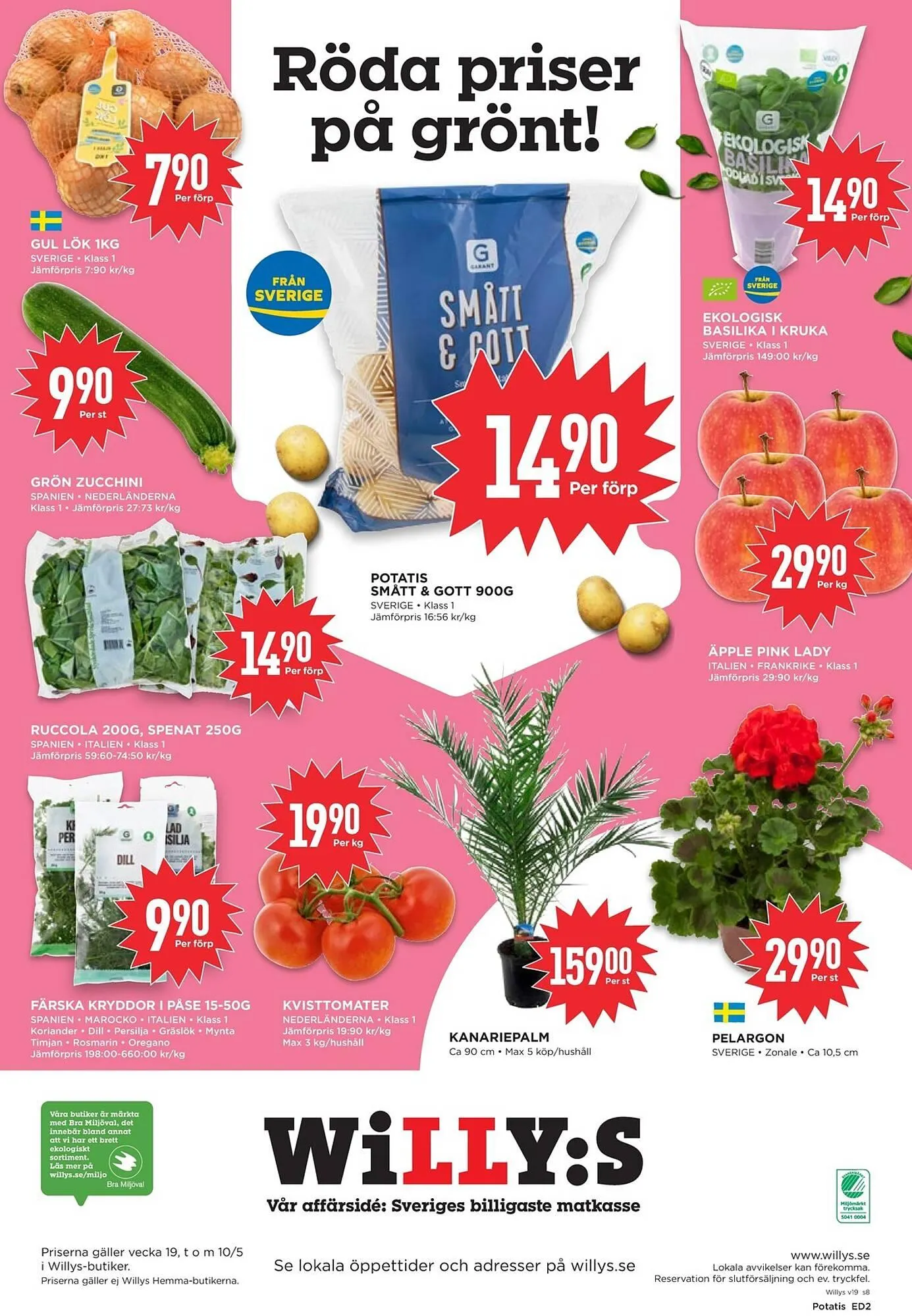 Willys reklamblad från 4 maj till 10 maj 2026 - Reklamblad sidor 8