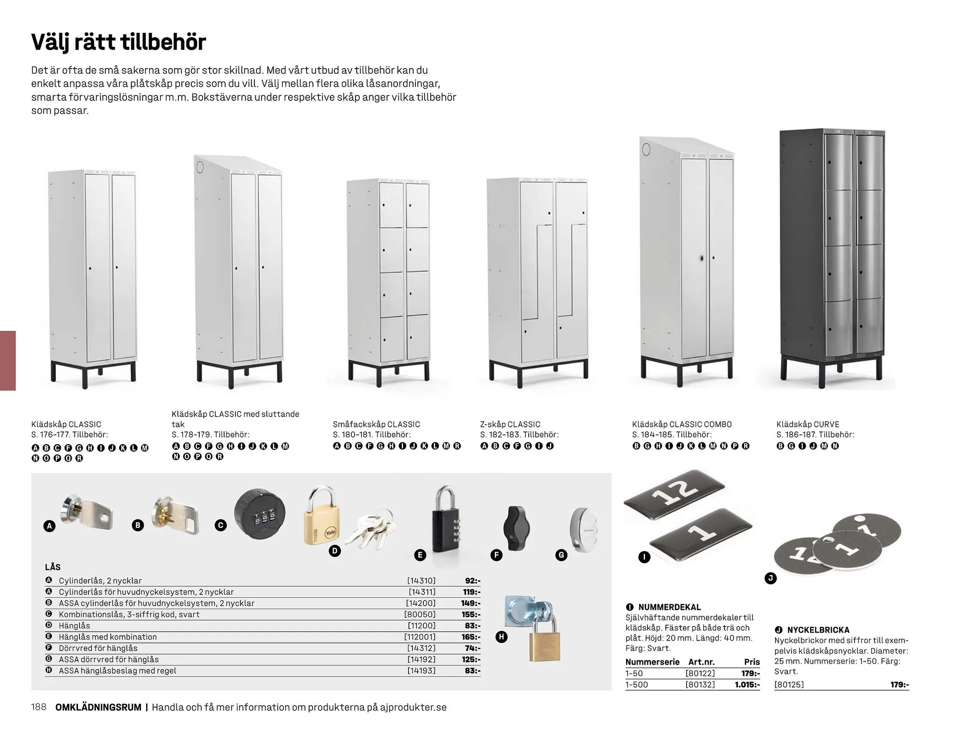 AJ Produkter reklamblad från 1 januari till 31 december 2025 - Reklamblad sidor 188