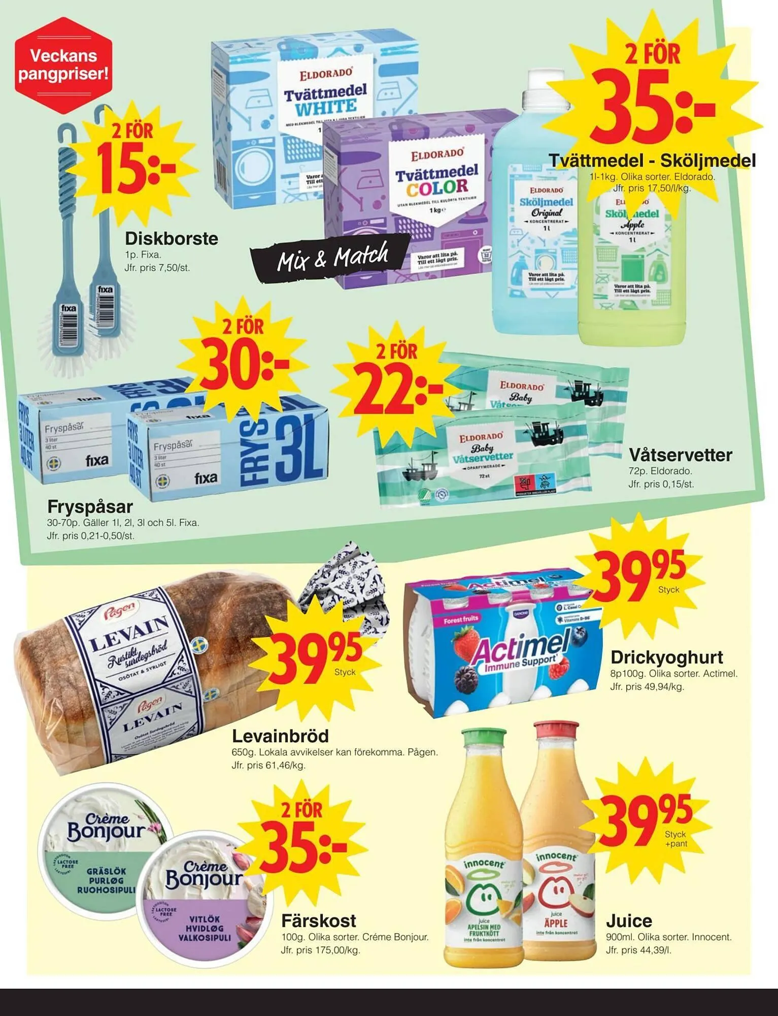 Matöppet reklamblad från 28 juli till 3 augusti 2025 - Reklamblad sidor 2