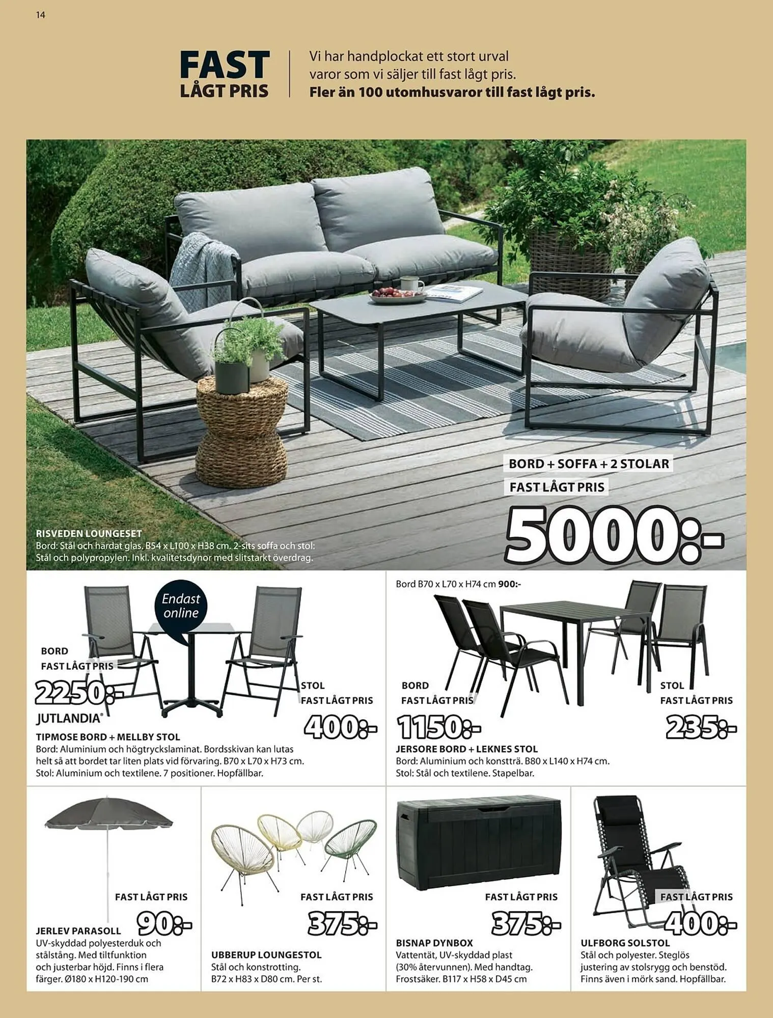 JYSK reklamblad från 28 april till 11 maj 2025 - Reklamblad sidor 15