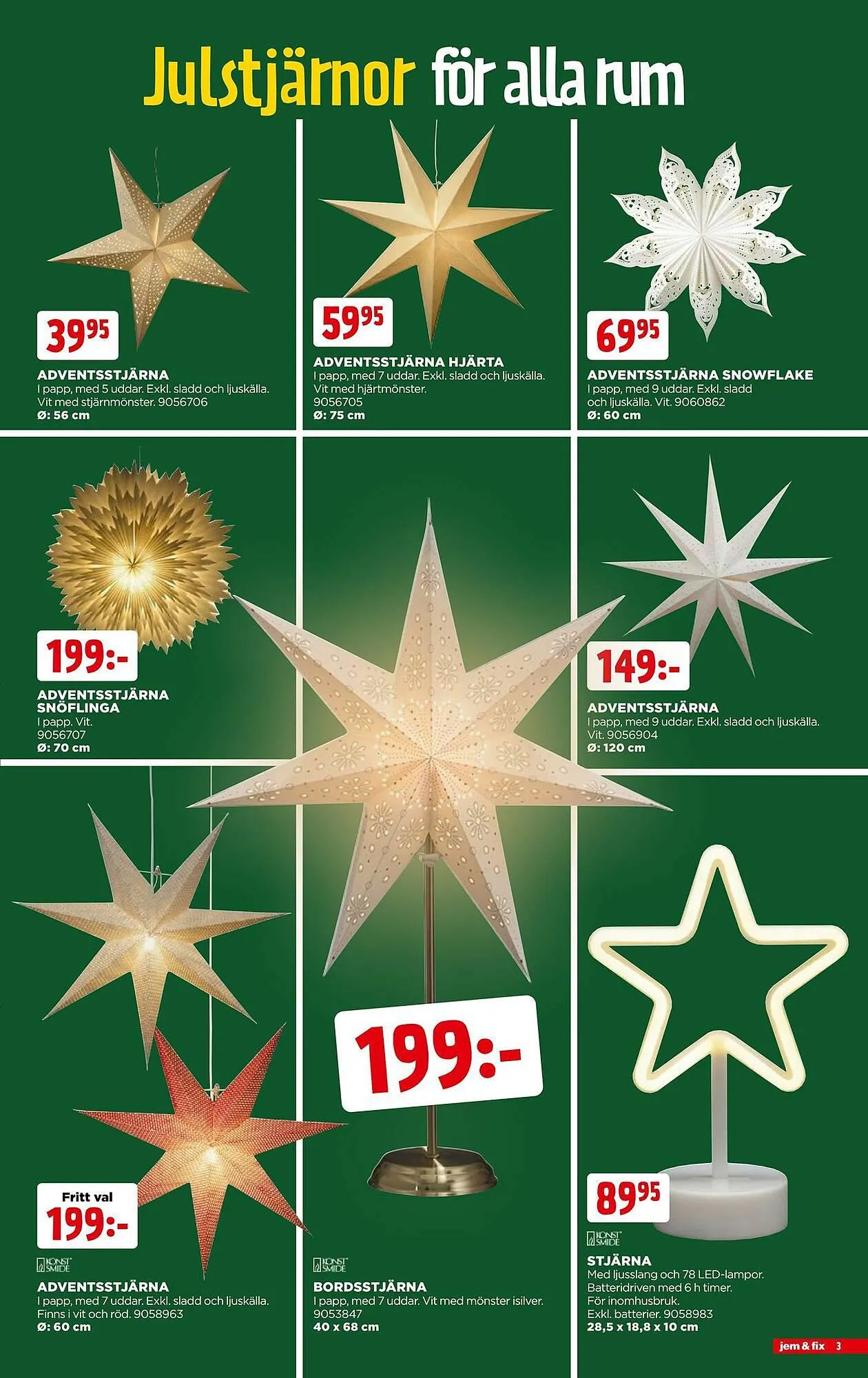 Jem&Fix reklamblad från 26 november till 3 december 2023 - Reklamblad sidor 3