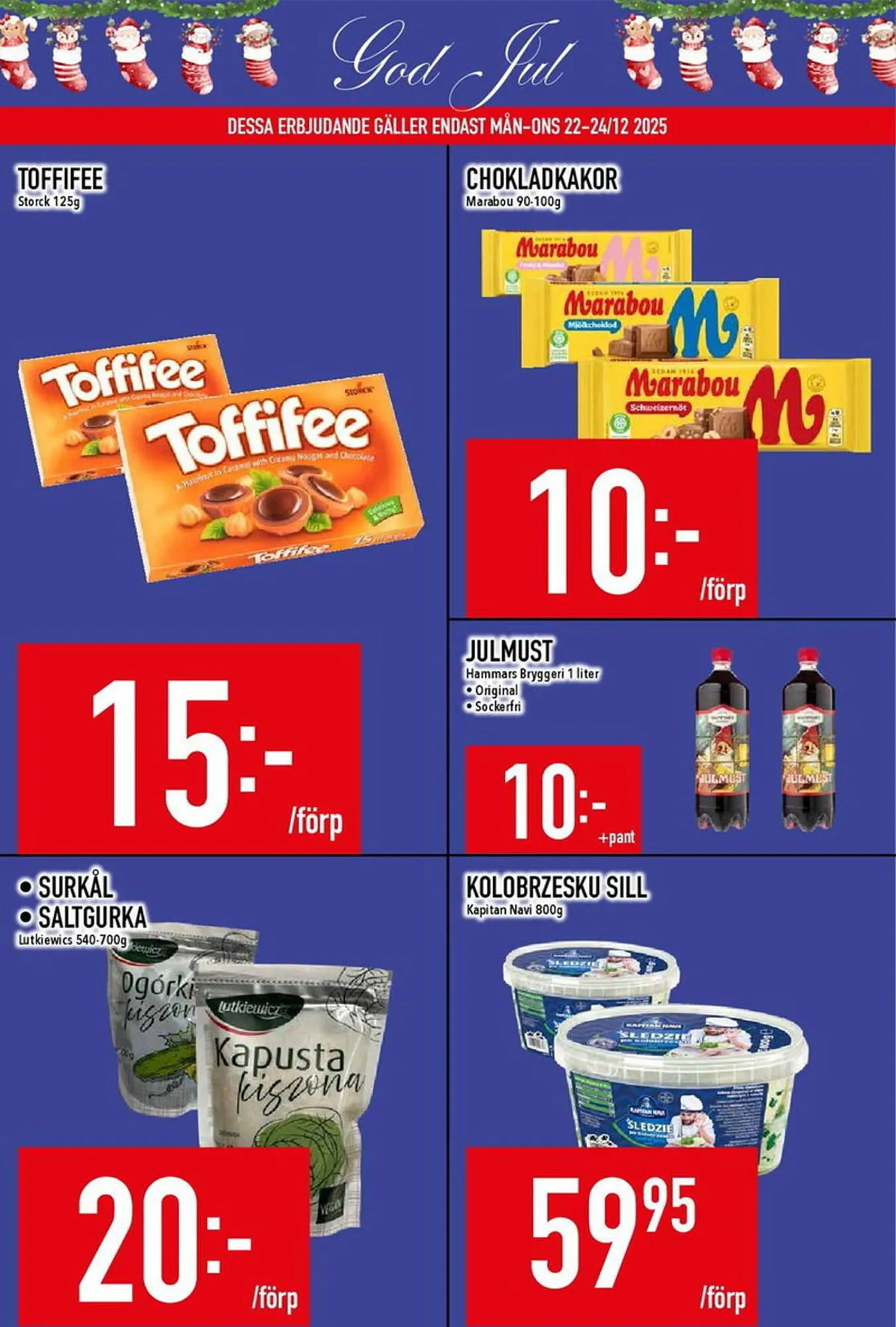 Matdax reklamblad från 22 december till 28 december 2025 - Reklamblad sidor 3