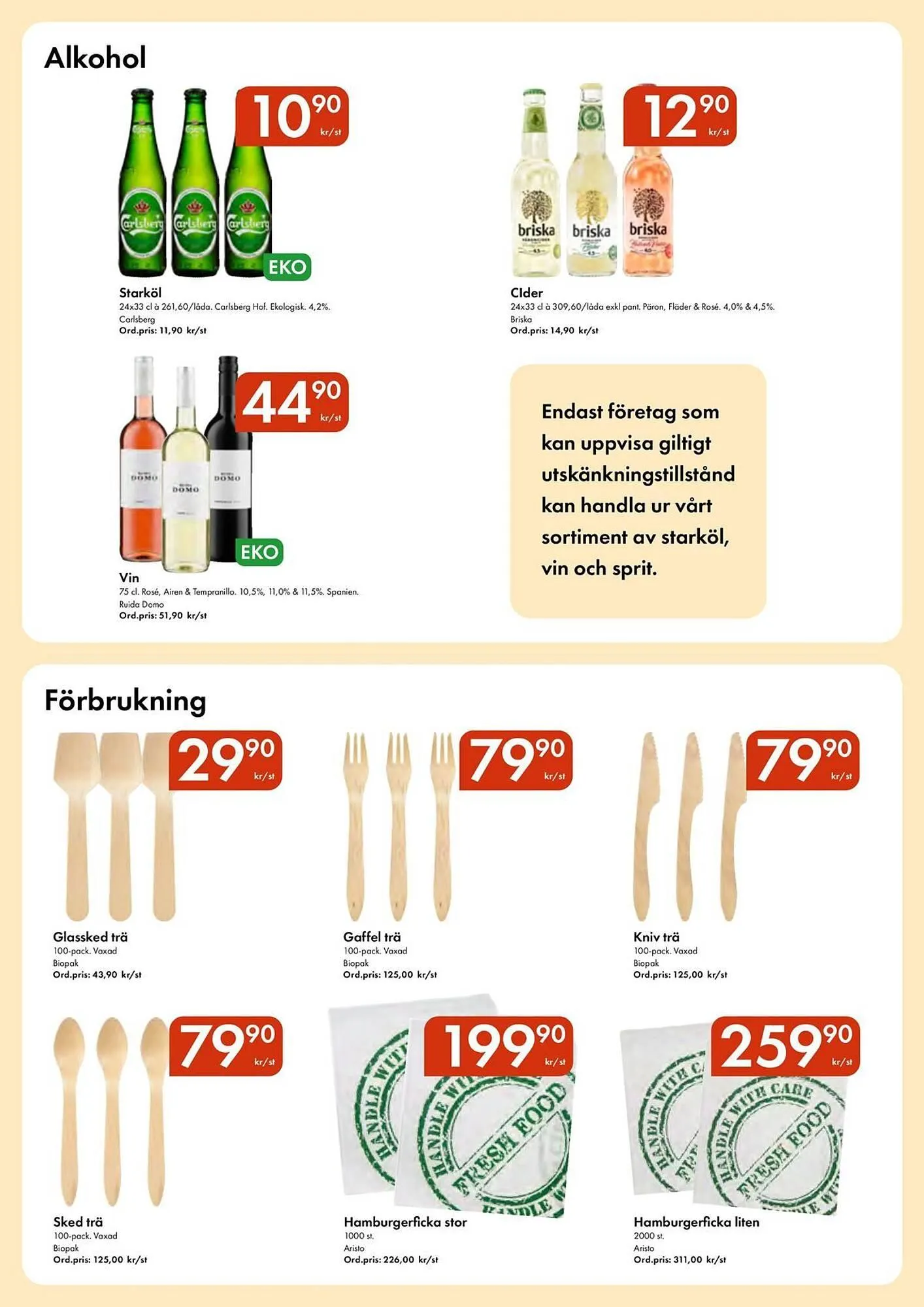 Snabbgross reklamblad från 21 april till 4 maj 2025 - Reklamblad sidor 15