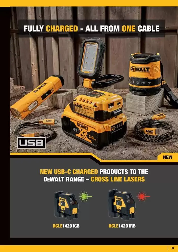 Dewalt reklamblad från 28 september till 12 oktober 2024 - Reklamblad sidor 57