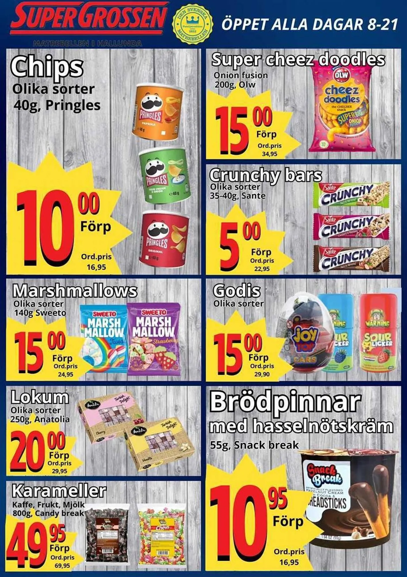 Supergrossen reklamblad från 10 mars till 16 mars 2025 - Reklamblad sidor 9