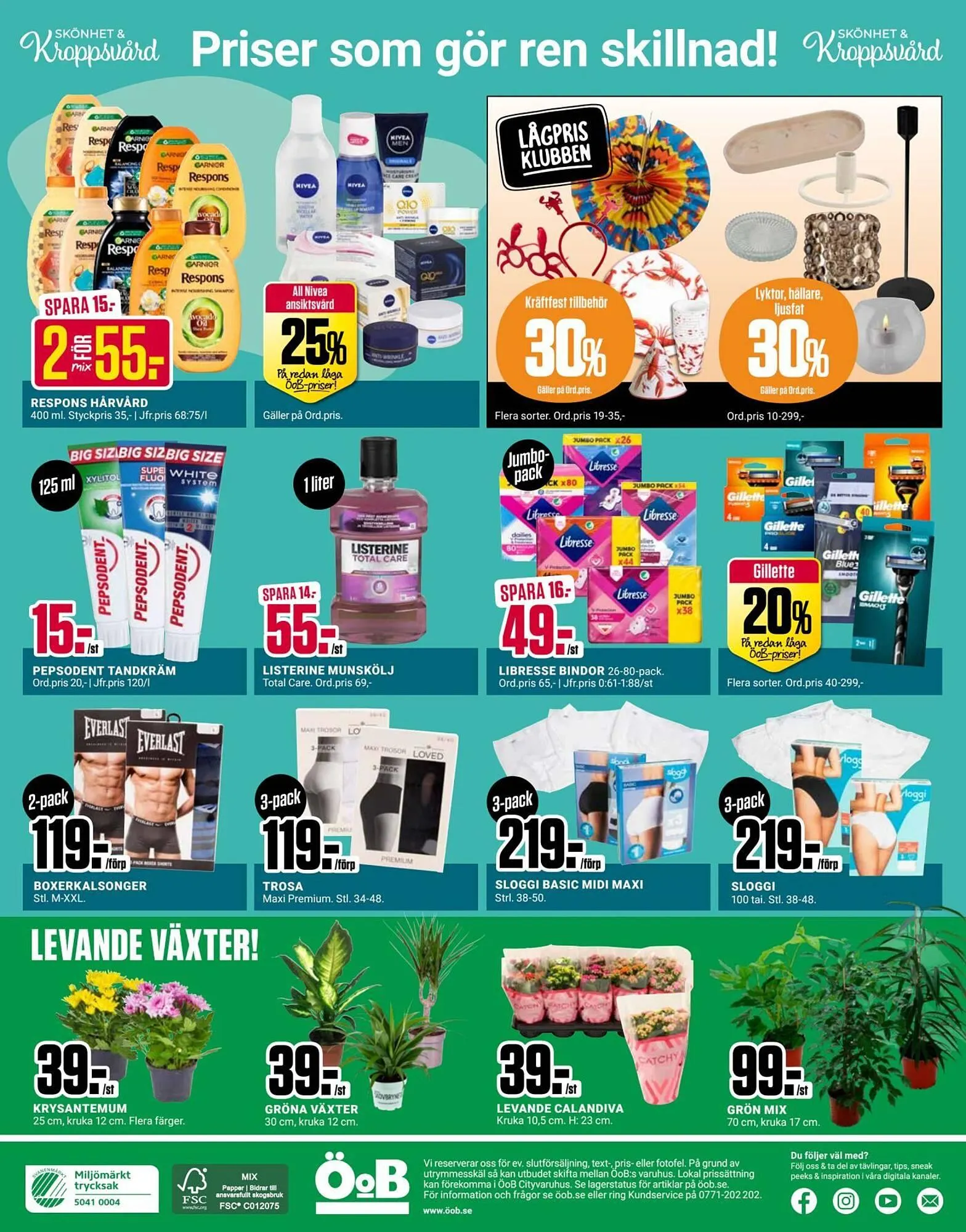 ÖoB reklamblad från 11 augusti till 17 augusti 2025 - Reklamblad sidor 10