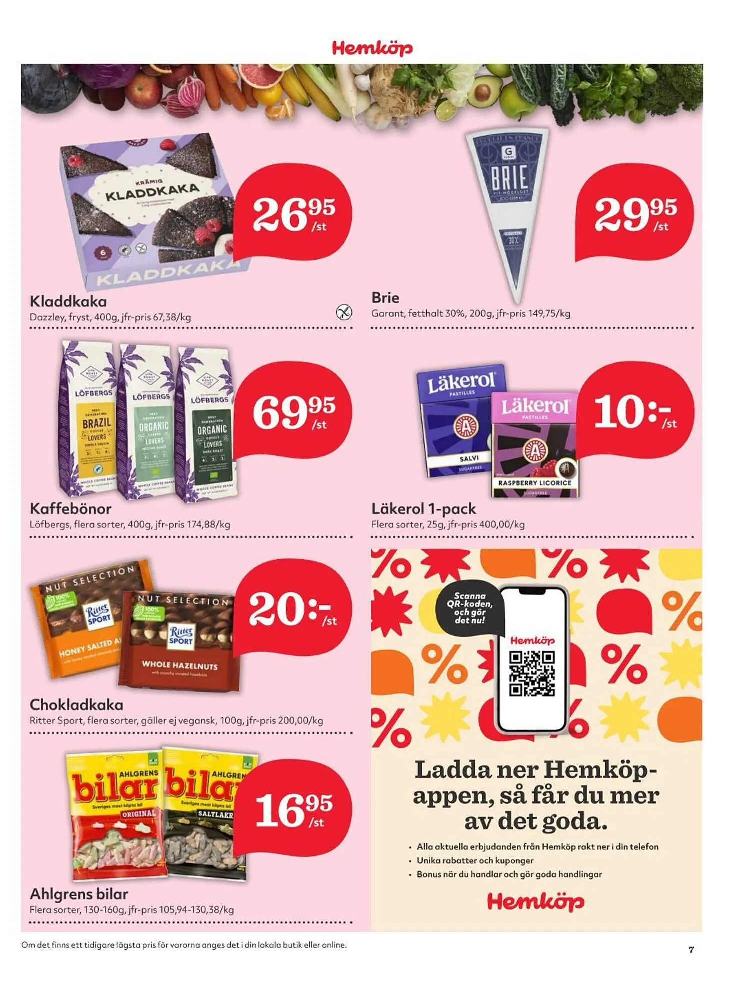 Hemköp reklamblad från 10 mars till 16 mars 2025 - Reklamblad sidor 7
