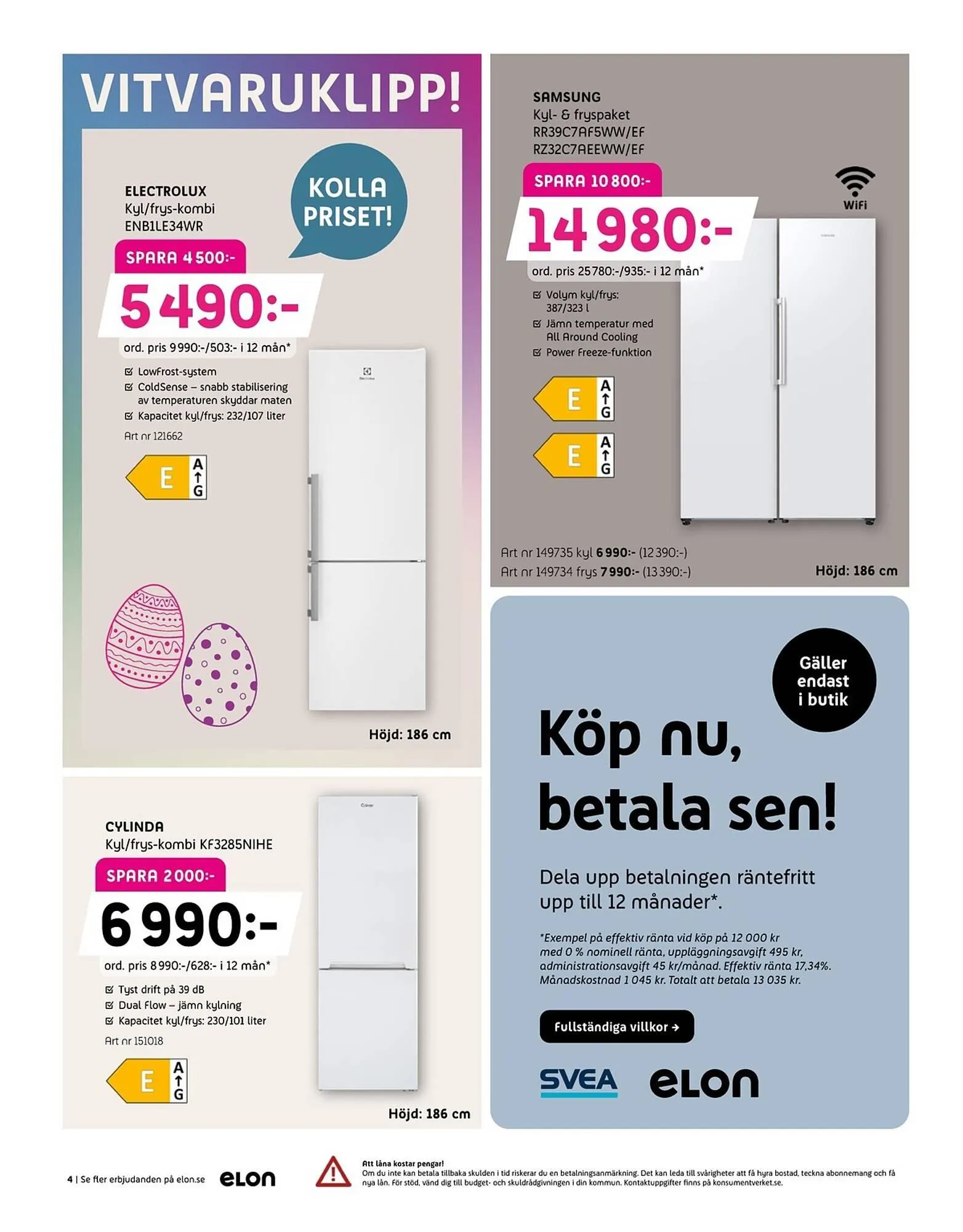 Elon reklamblad från 23 mars till 12 april 2026 - Reklamblad sidor 4