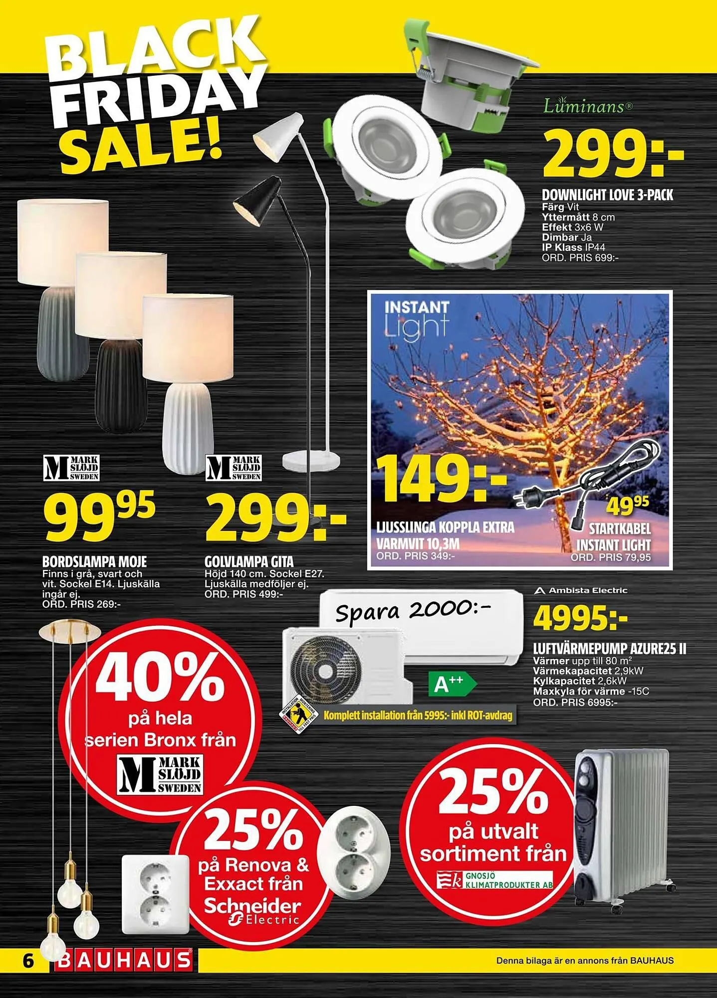Bauhaus reklamblad från 19 november till 27 november 2023 - Reklamblad sidor 6