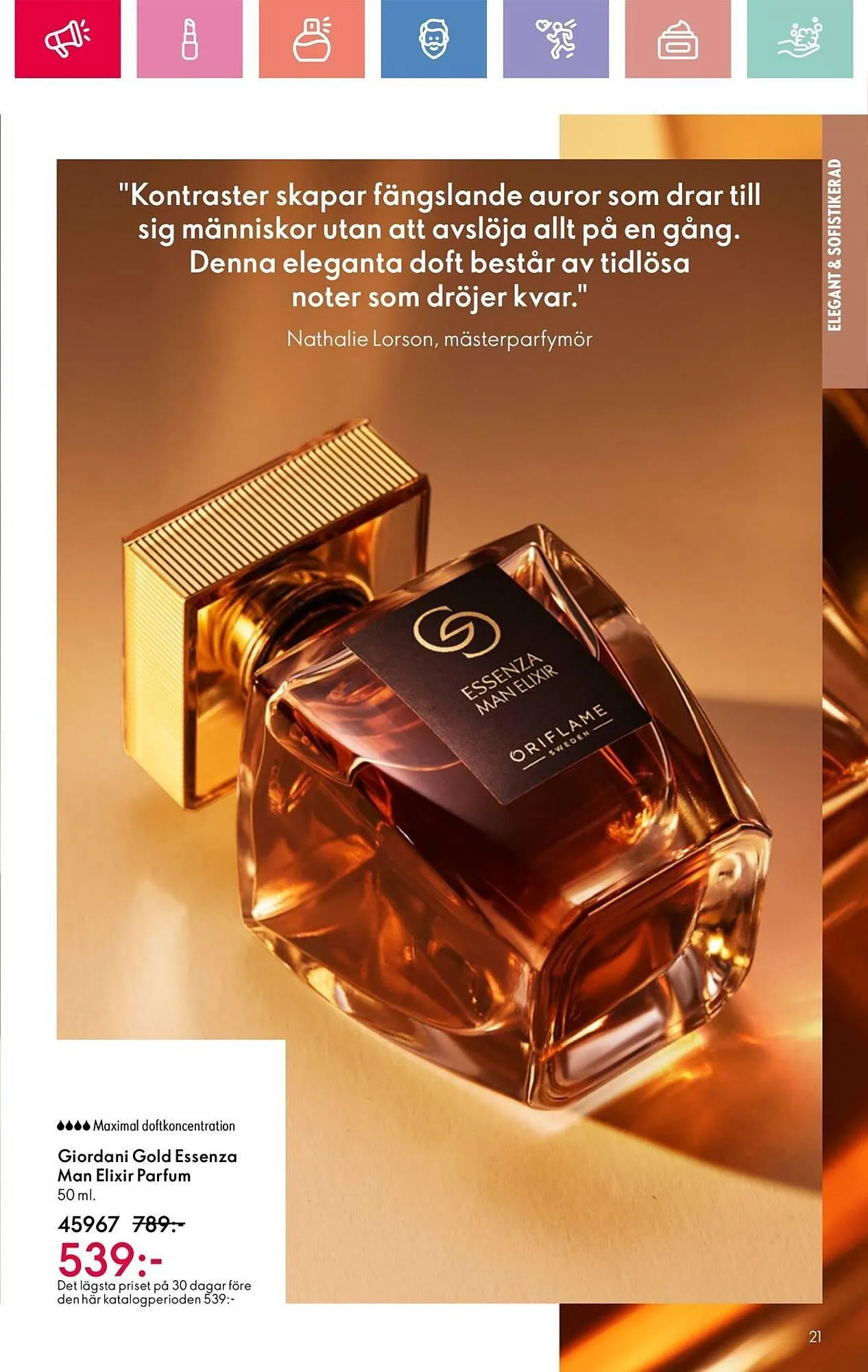 Oriflame reklamblad från 12 maj till 31 maj 2025 - Reklamblad sidor 21