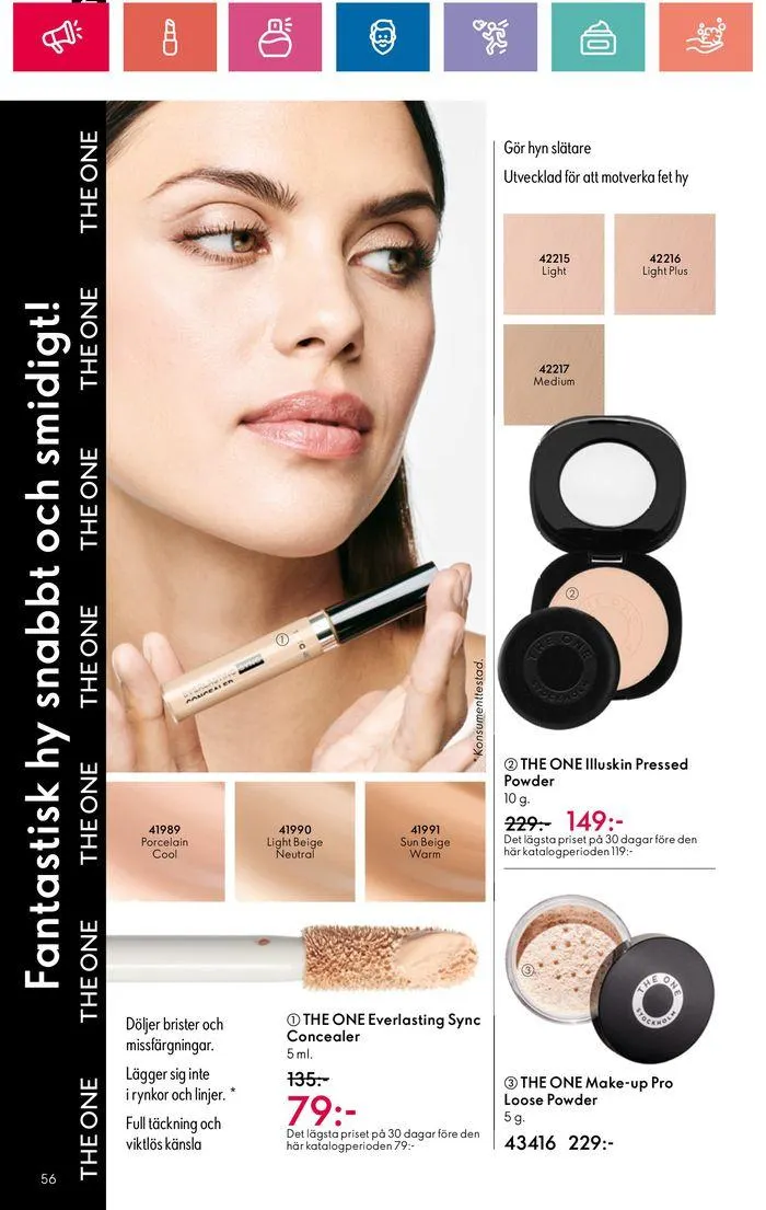 Oriflame reklamblad från 20 juni till 4 juli 2024 - Reklamblad sidor 56