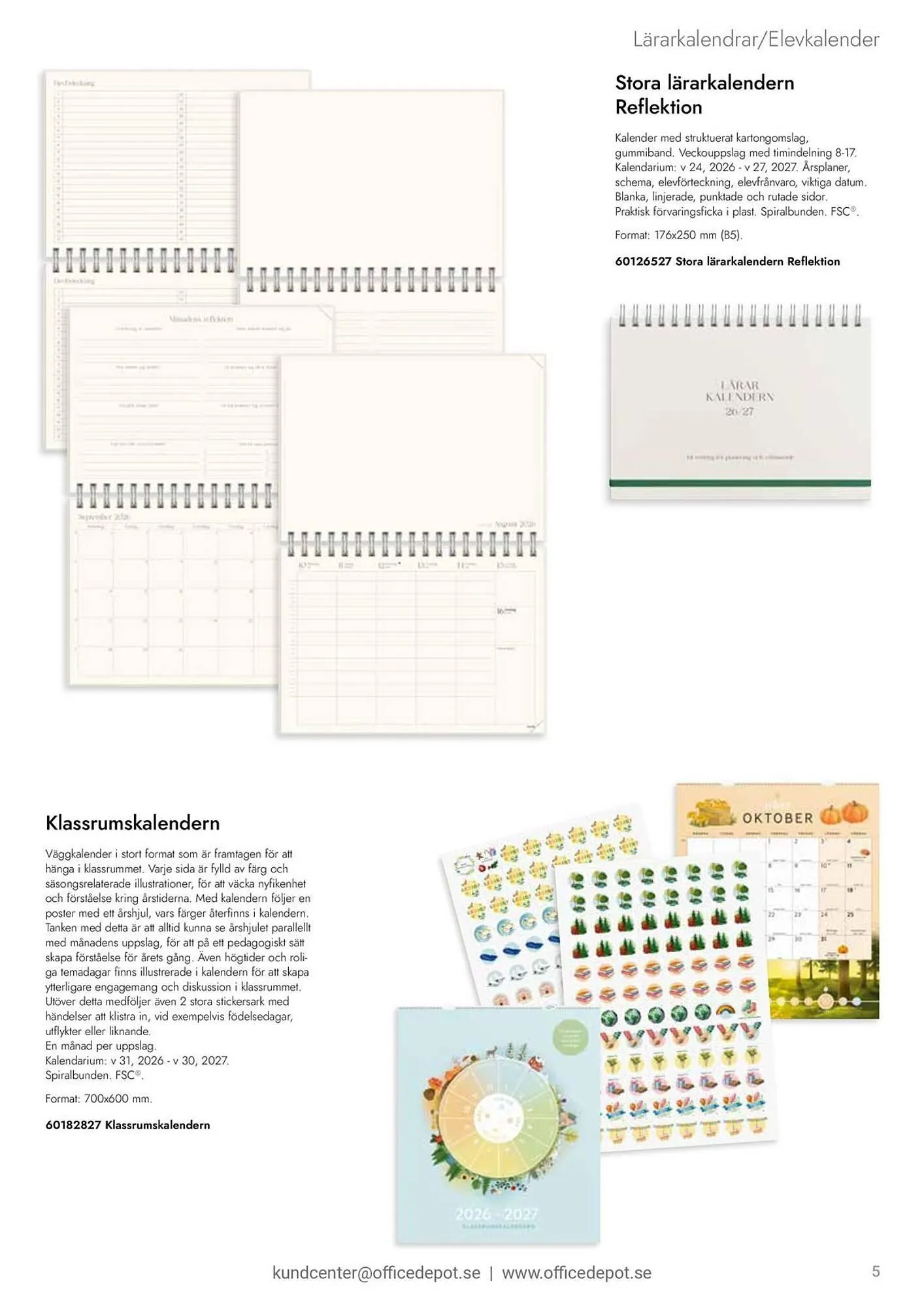 Office Depot reklamblad från 1 augusti till 31 juli 2027 - Reklamblad sidor 5