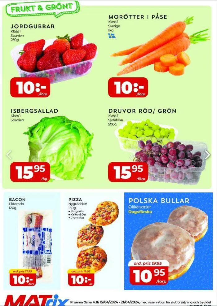 Matrix Butikerna  från 17 april till 21 april 2025 - Reklamblad sidor 2