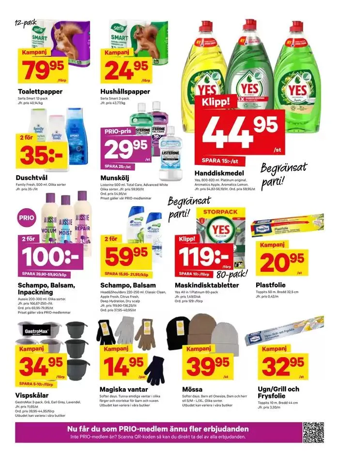 Attraktiva specialerbjudanden för alla från 30 september till 6 oktober 2024 - Reklamblad sidor 8