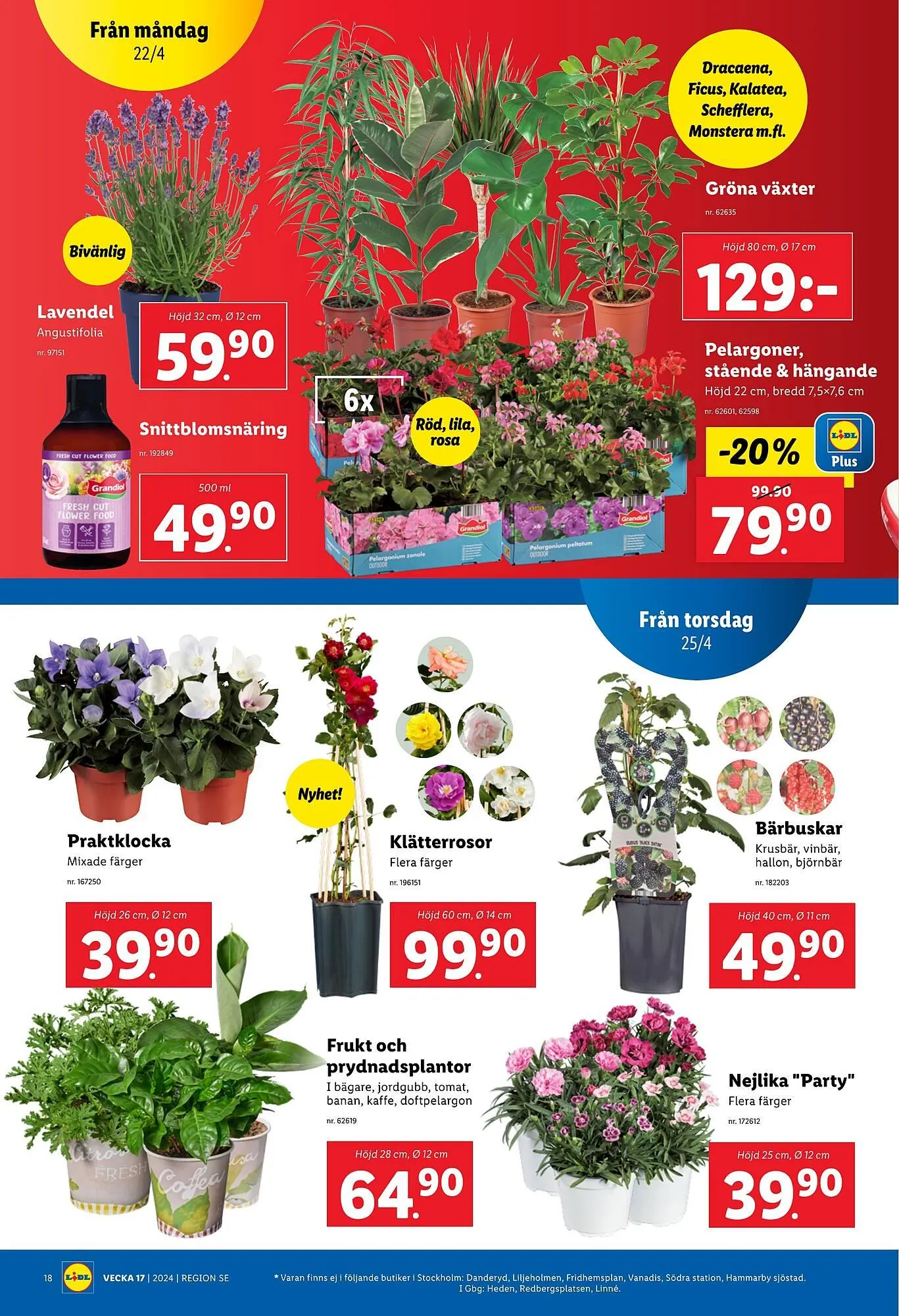 Lidl reklamblad från 22 april till 28 april 2024 - Reklamblad sidor 23