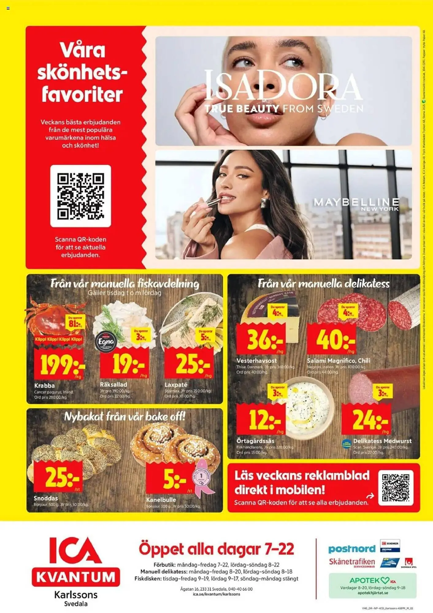 ICA Kvantum reklamblad från 29 september till 5 oktober 2025 - Reklamblad sidor 12